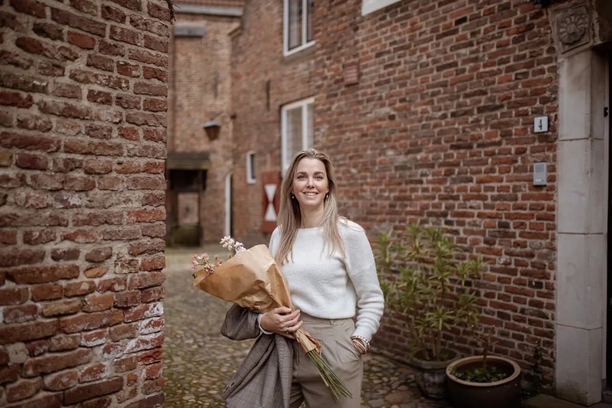 Marije Develing tijdens een interieuradvies