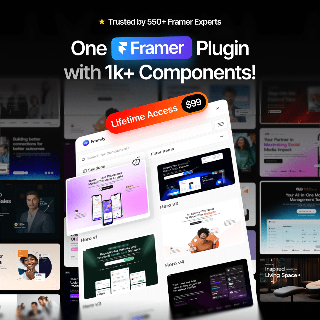 Framify ad banner