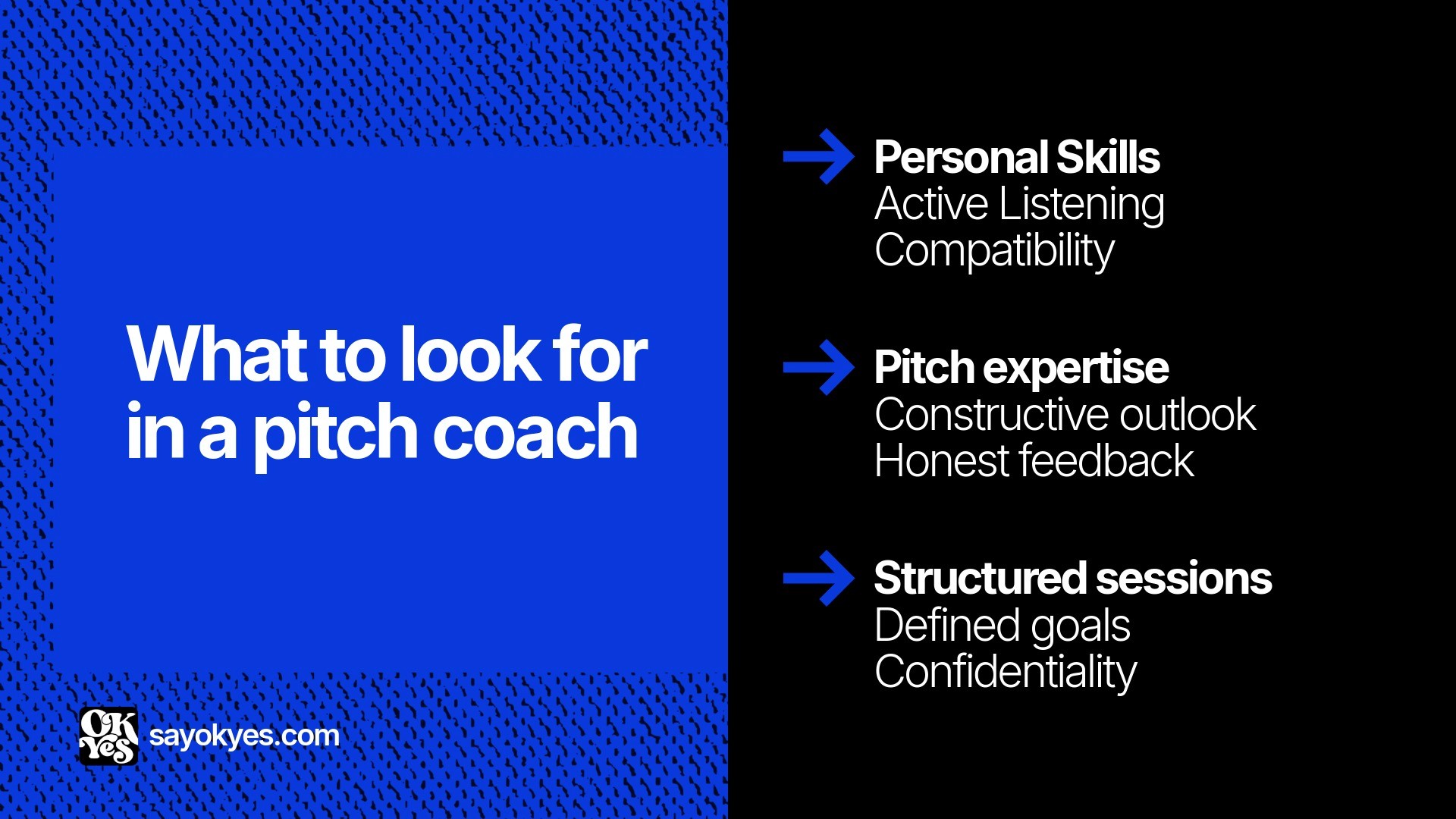 What to look for in a pitch coach