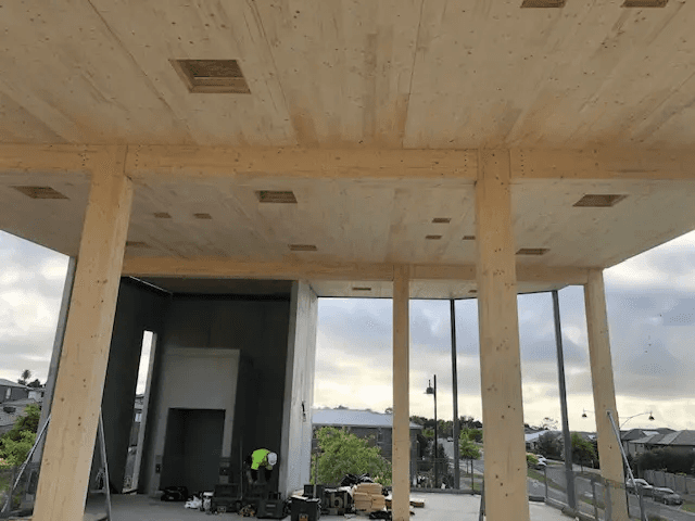 Mass Timber in construction. Photo: Cusp Building Solutions.
