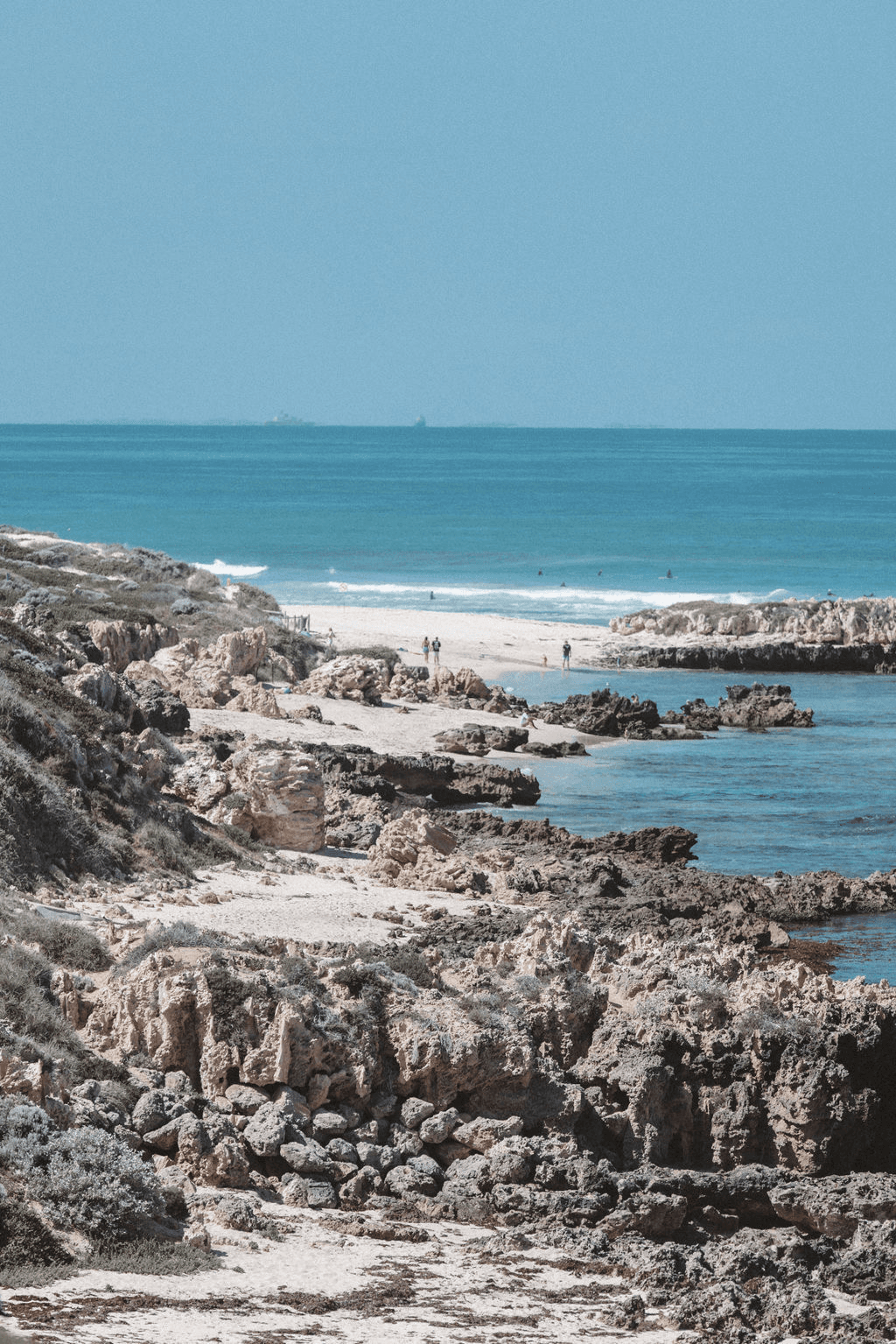 waving sea water