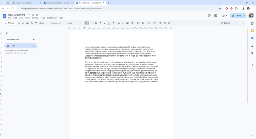 Como Converter Word para Google Doc - guia em vídeo de 1 minuto