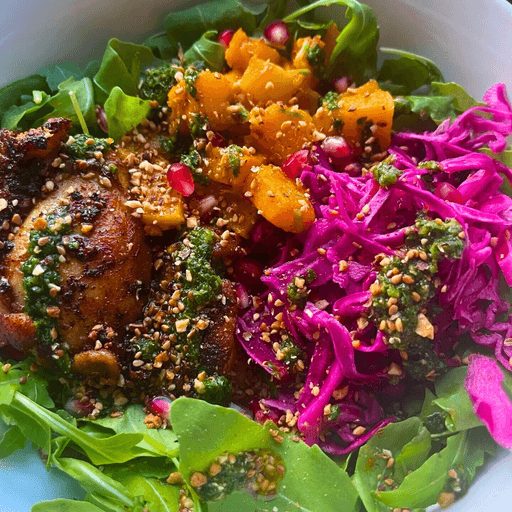 God, näringsrik och mättande mat som ingår i gruppcoachningens receptbok