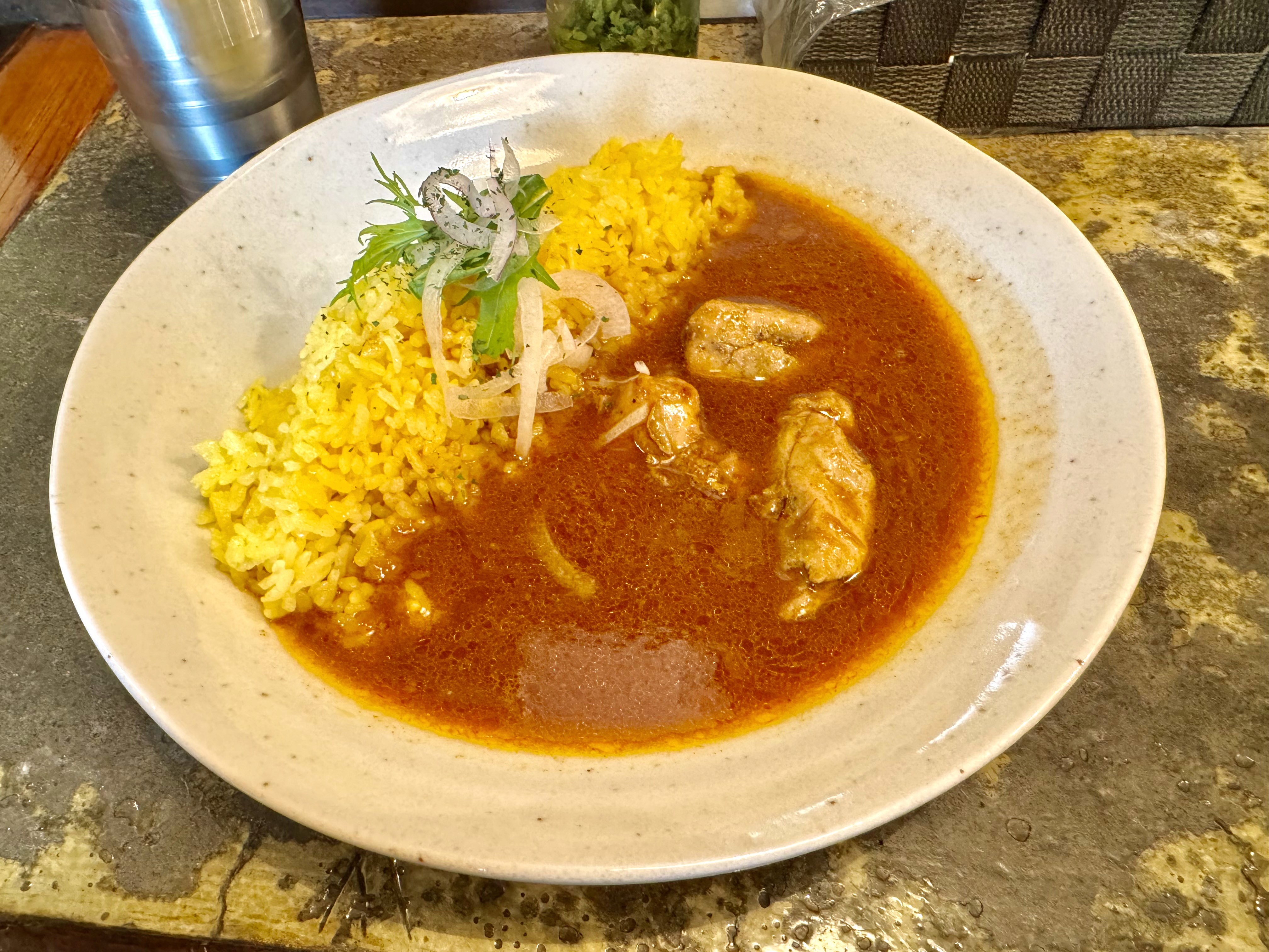 ぽか羅のチキンカレー
