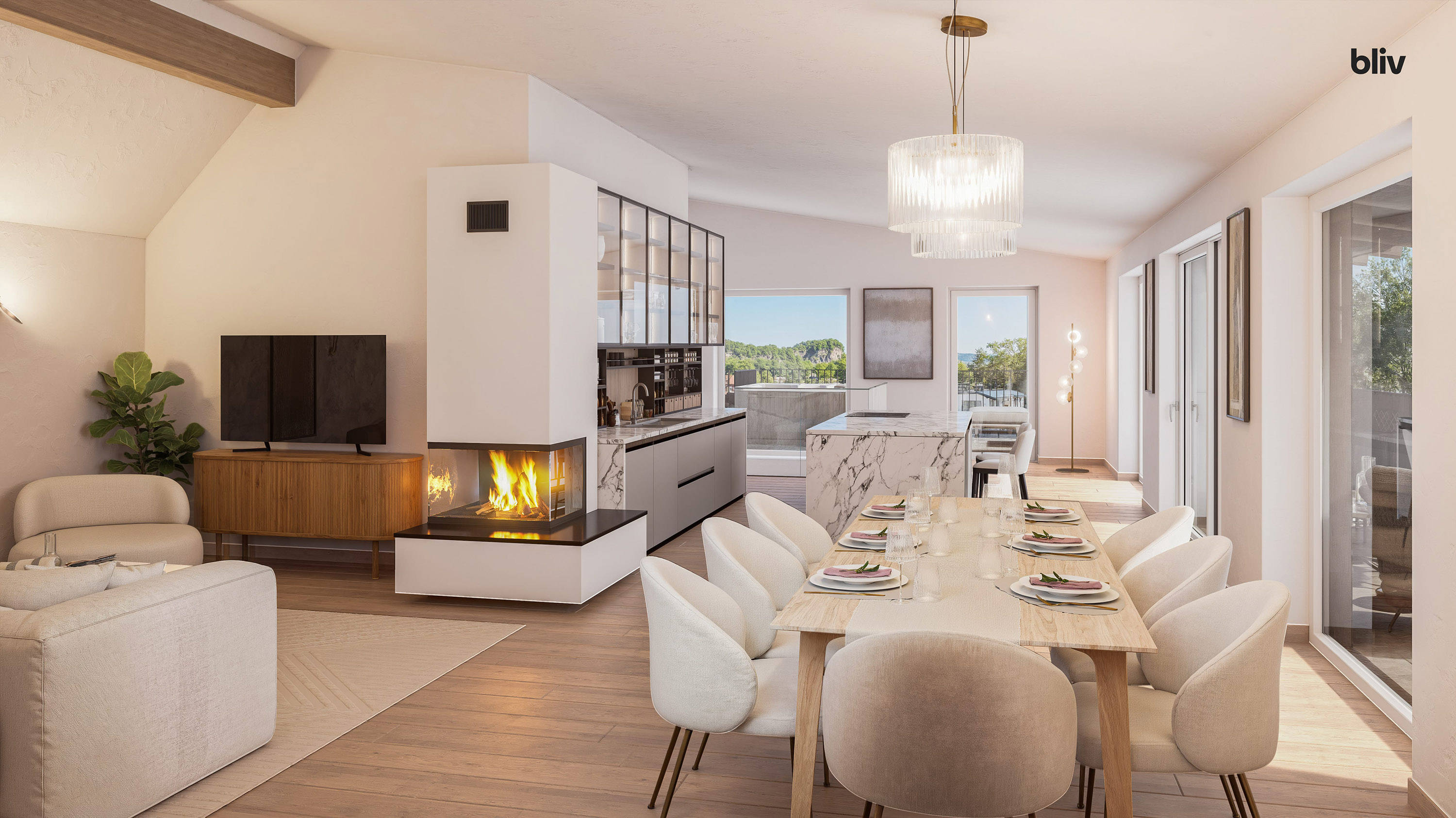 Stadtvilla Riedenburg - Innen