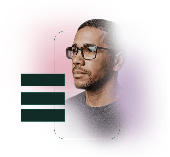 a black background with a wavy design