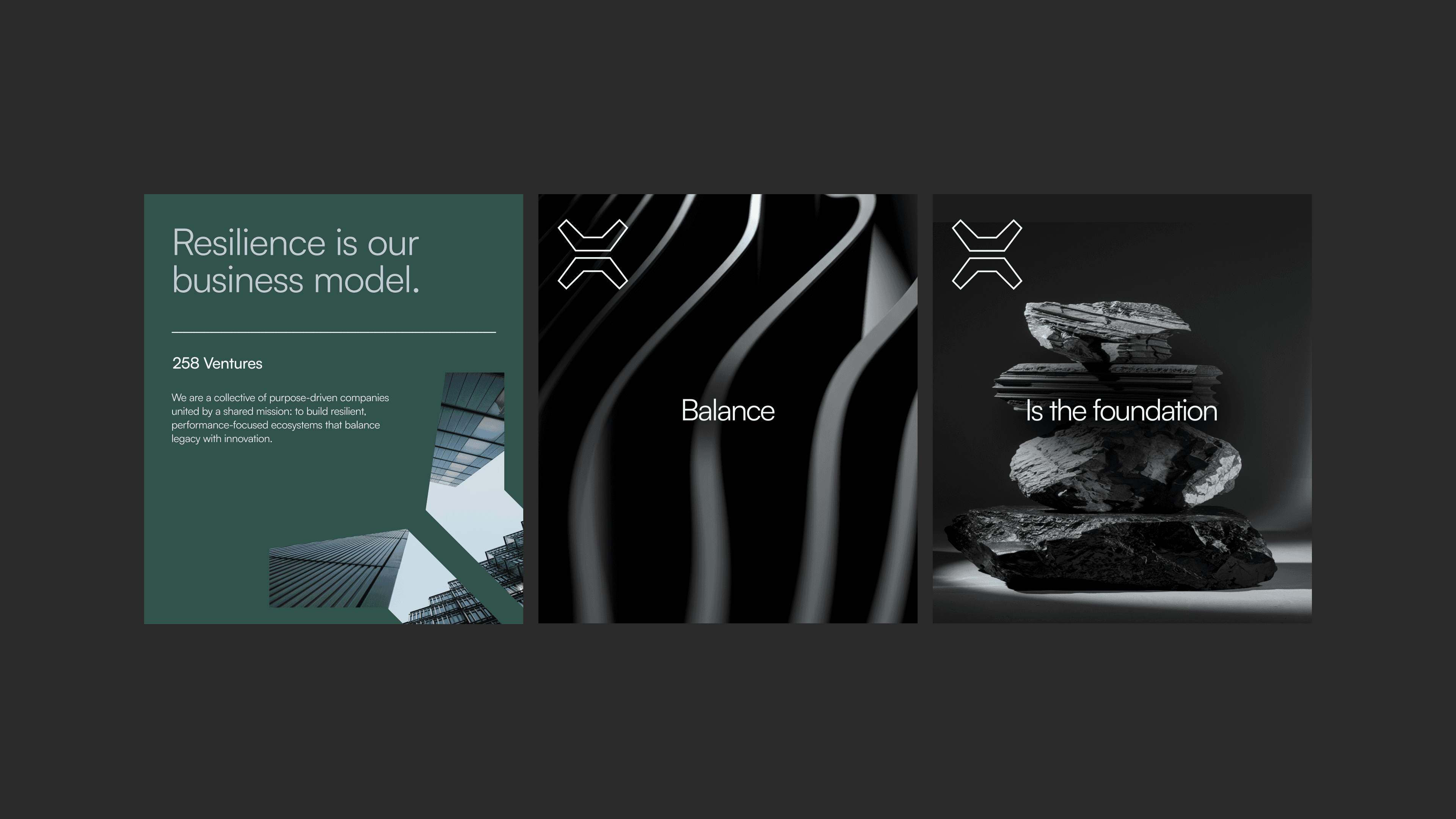 258 Ventures brand photography and collateral