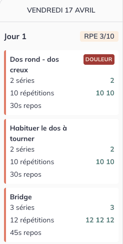 retour andrew coach