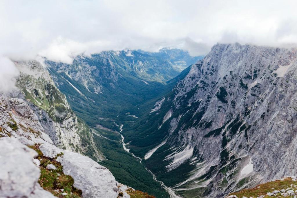 valley in triglav national park