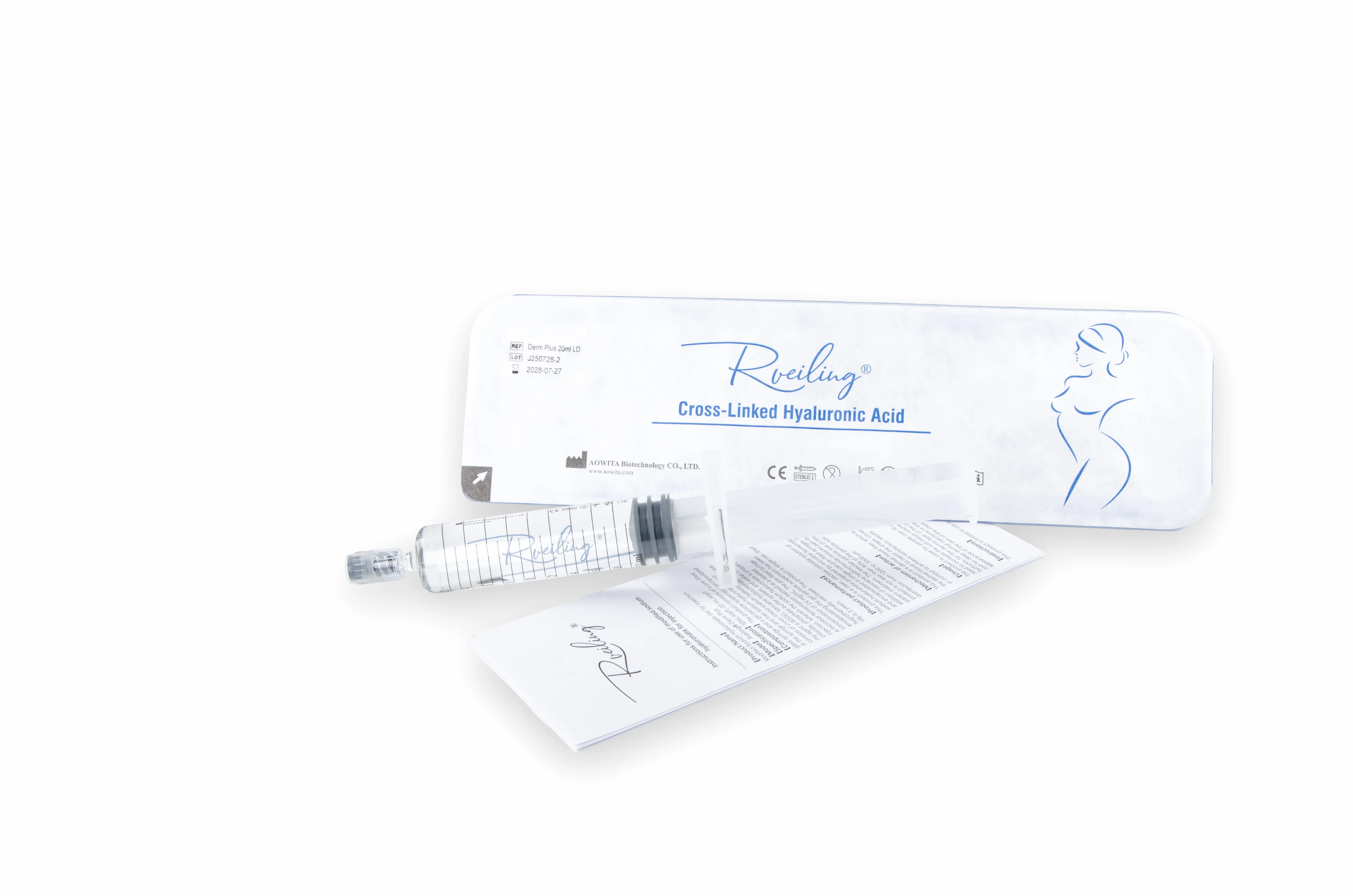 Leading Manufacturer & Global Supplier of Cross-linked Hyaluronic Acid Derm Plus 20ml