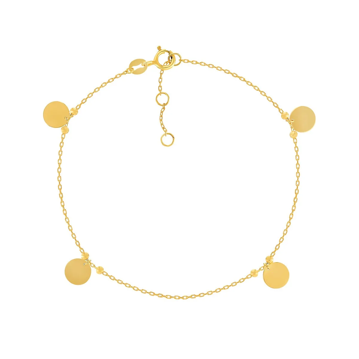 Bracelet en or jaune 375