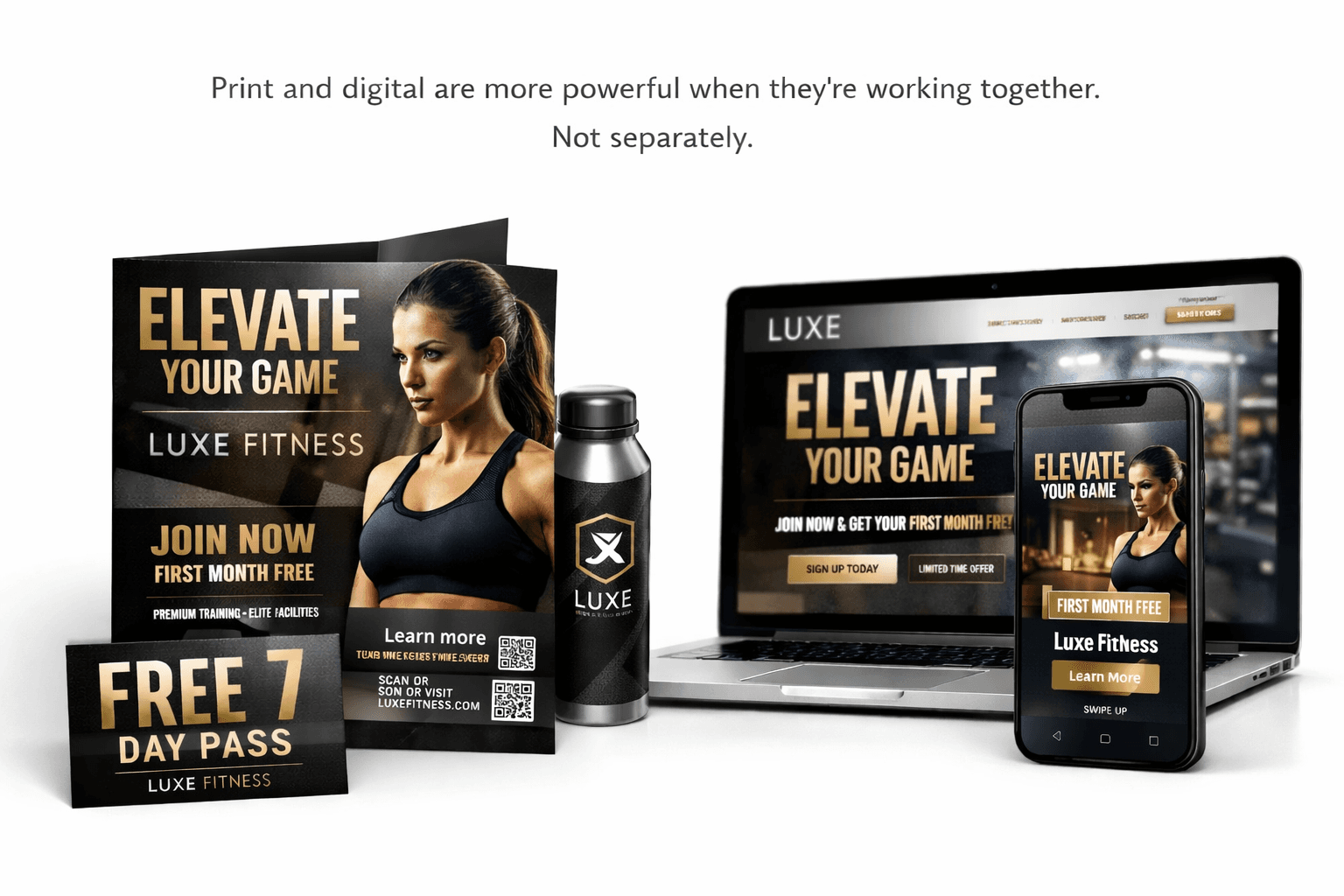 Elevate your game using both print and digital together