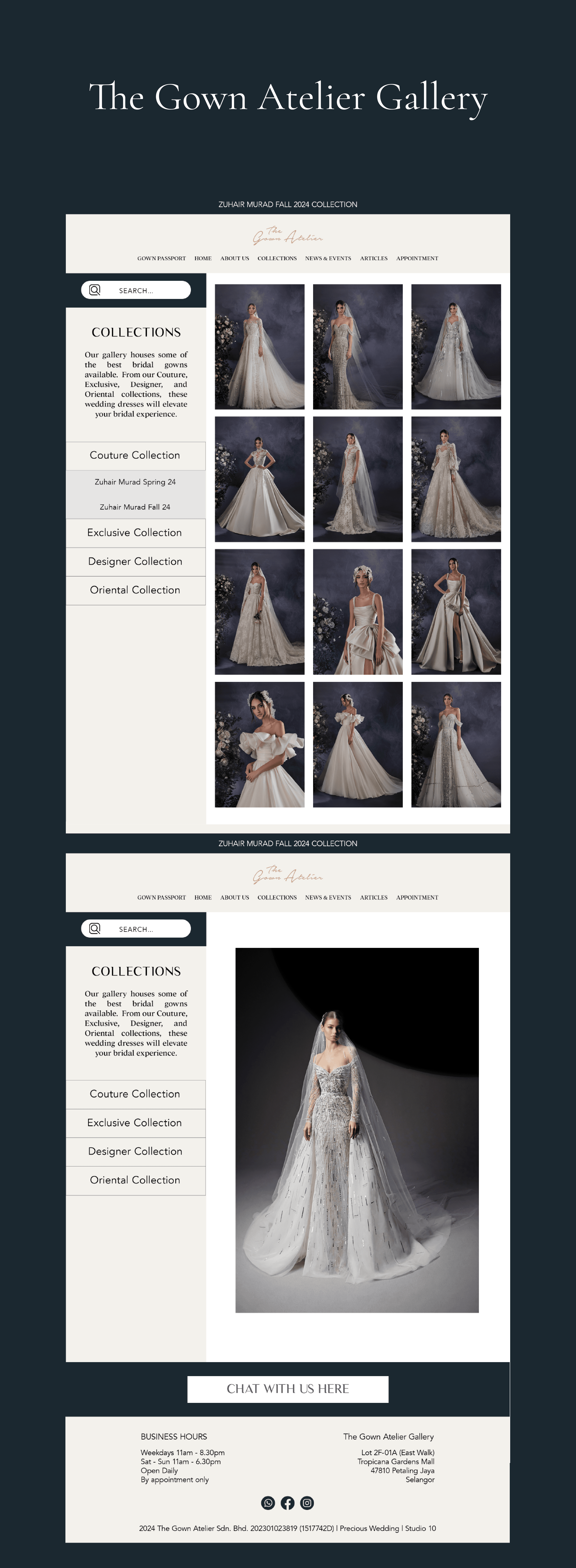 Gown list