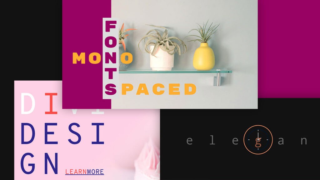 monospace font