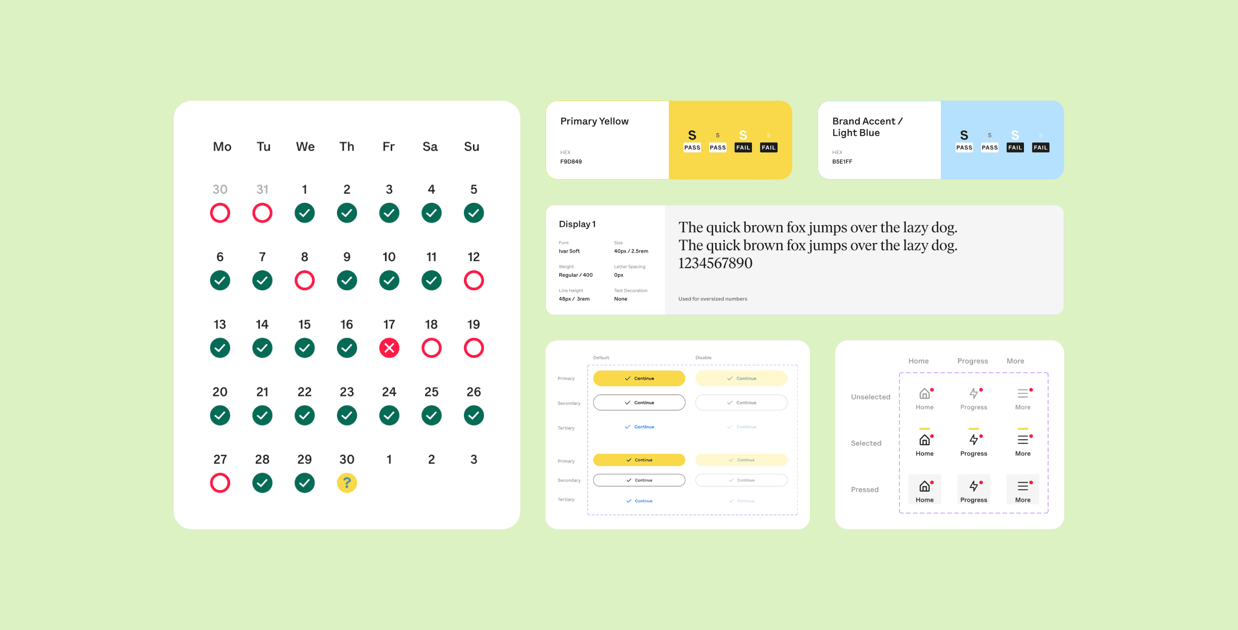 Elements of the Scene Health design system