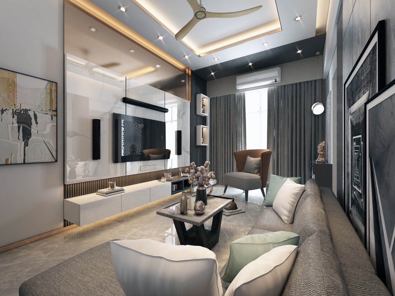 Nexus Interiors LLP commercial interior design company Mumbai