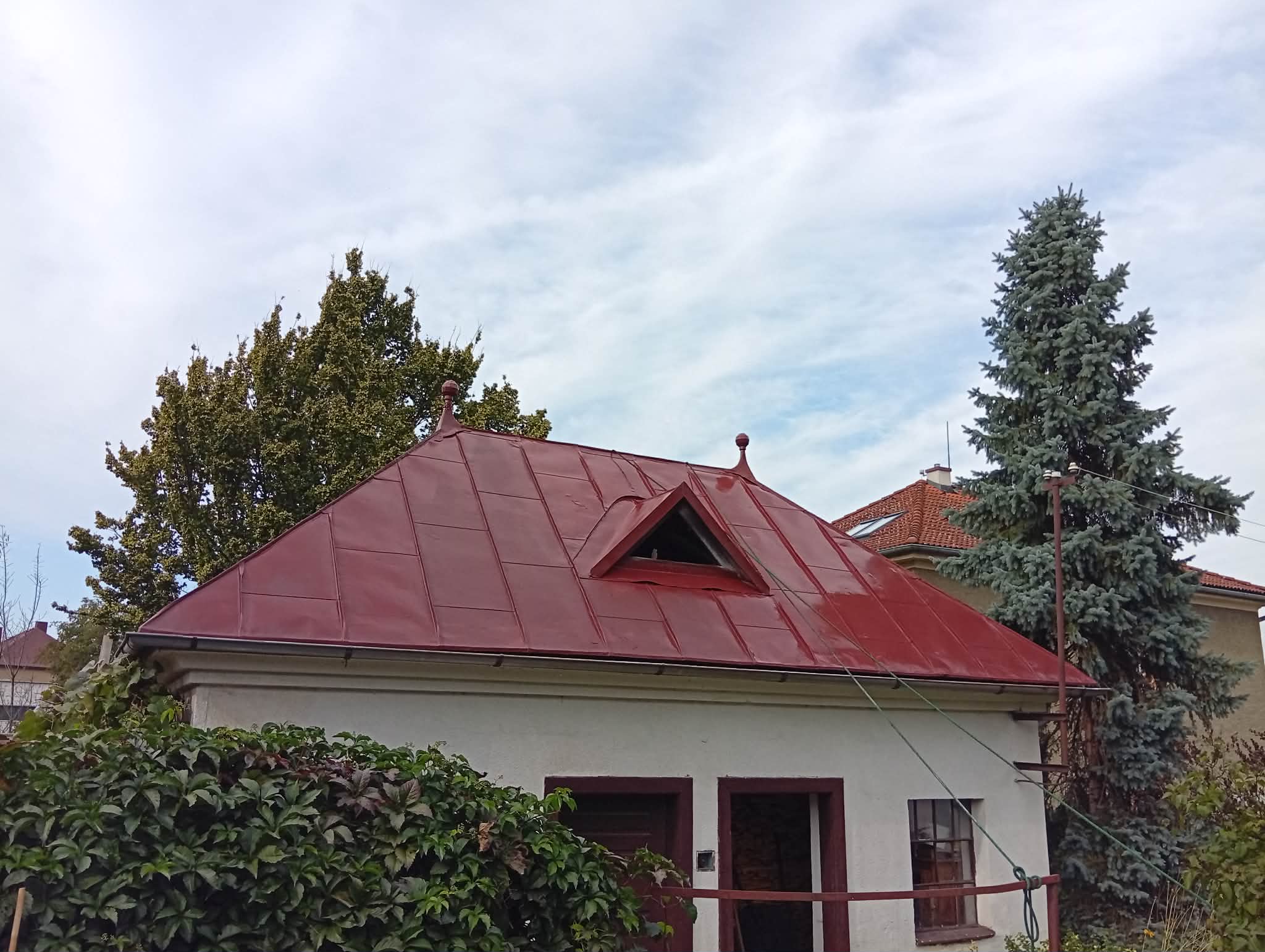 Střecha po renovaci