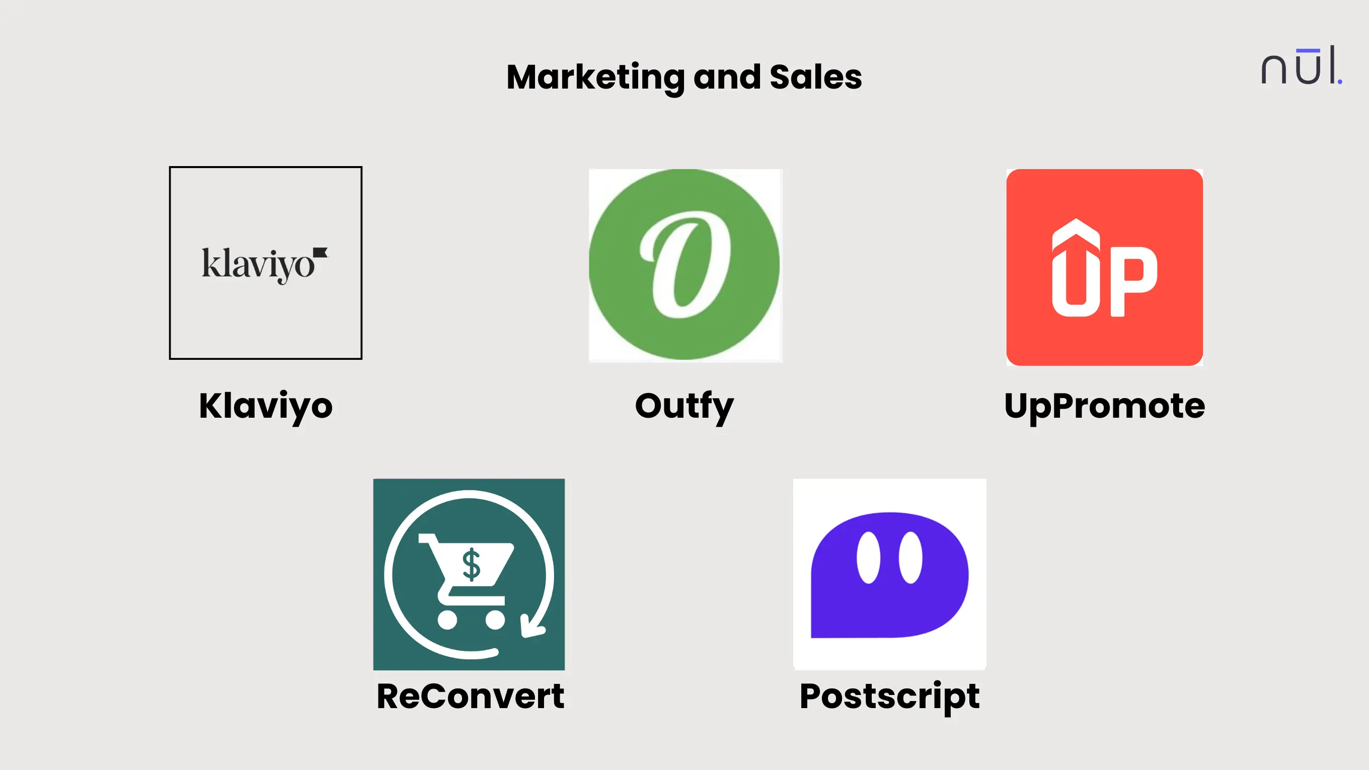 Marketing and Sales Shopify Apps