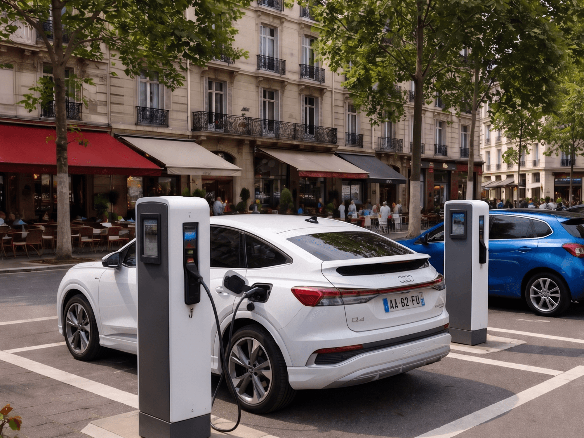 Bornes de recharge pour collectivités - infrastructure publique mobilité électrique