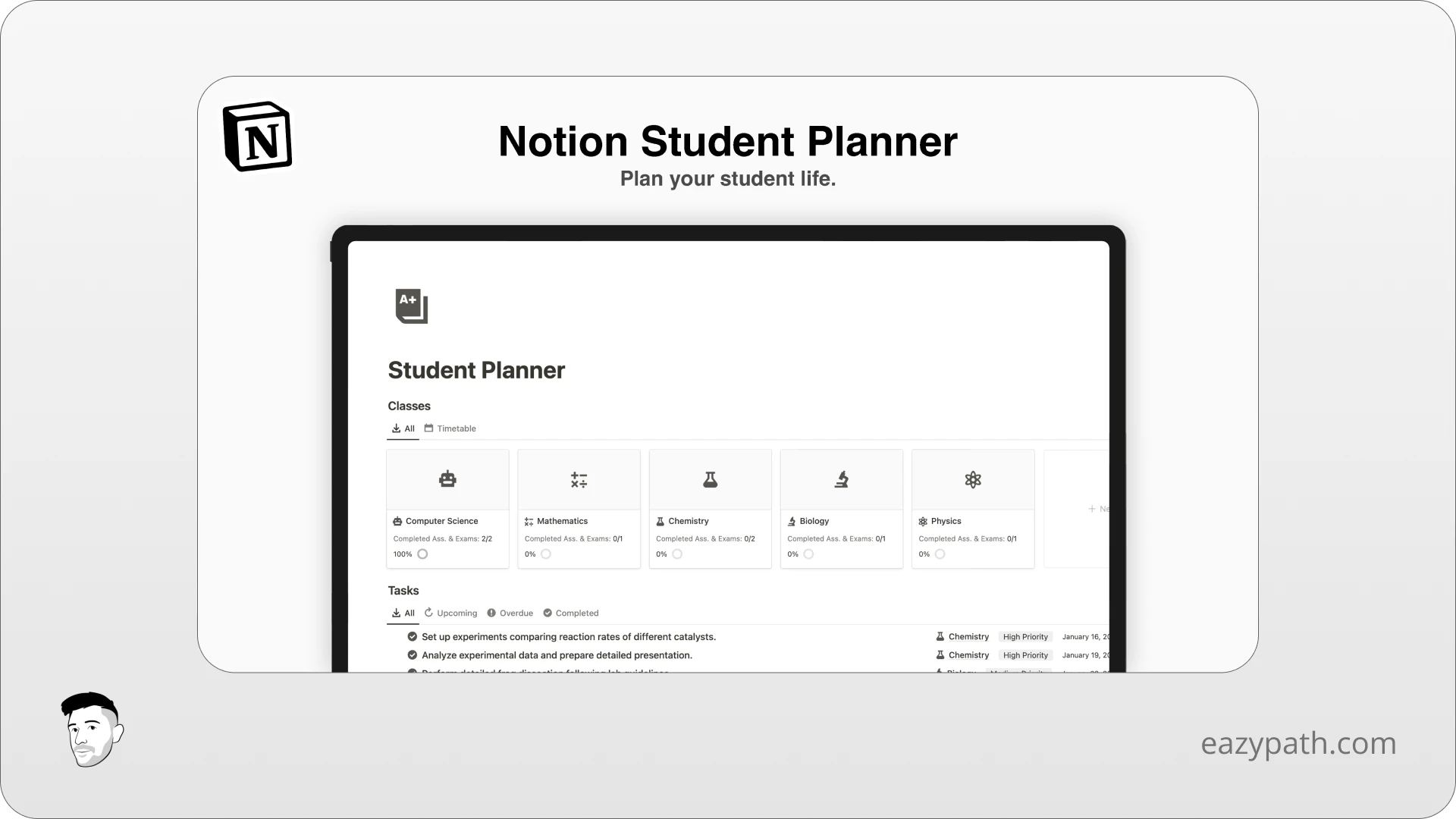 Student Notion Templates - Kina Notion