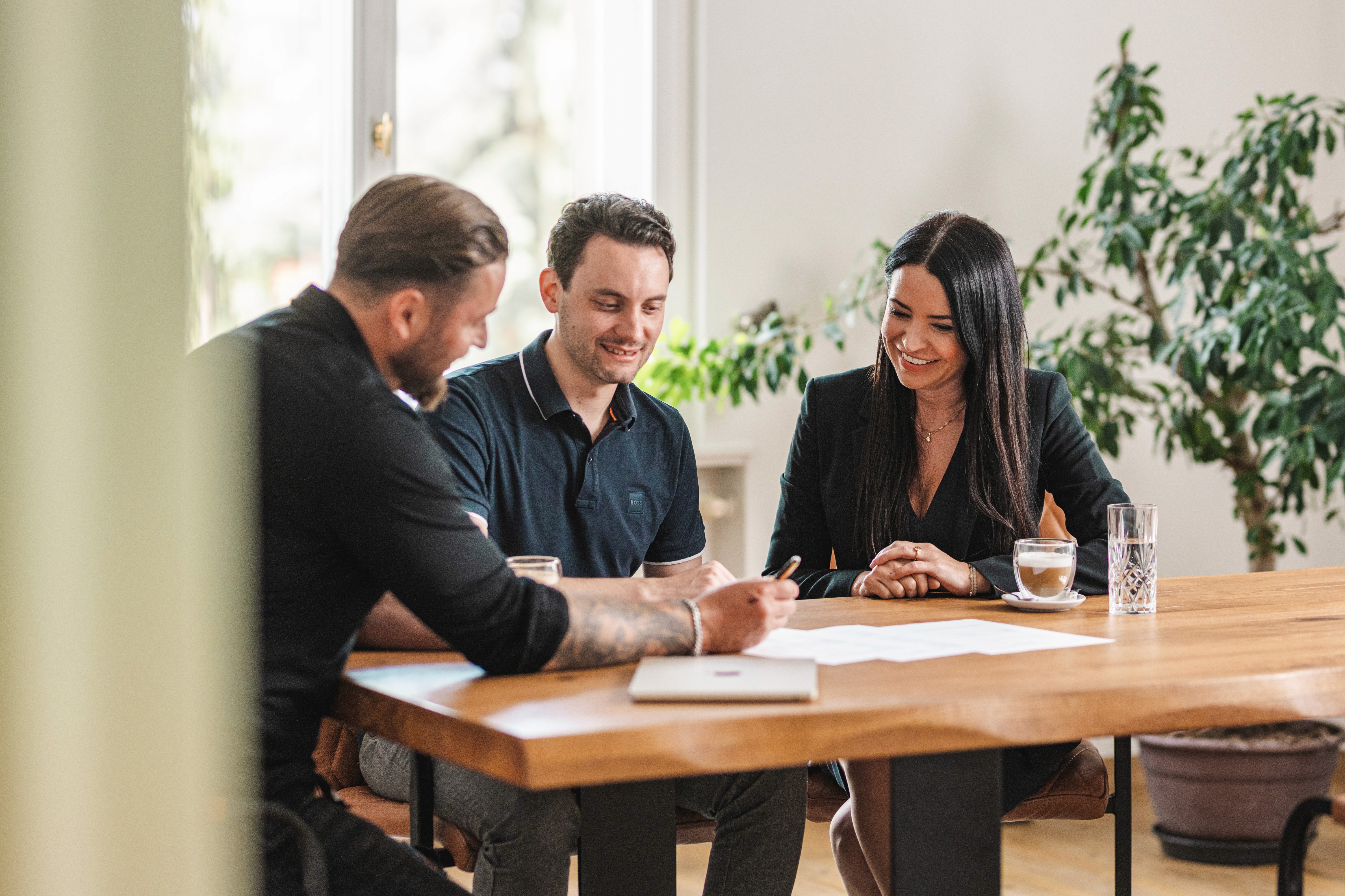 Ein Beratungsgespräch