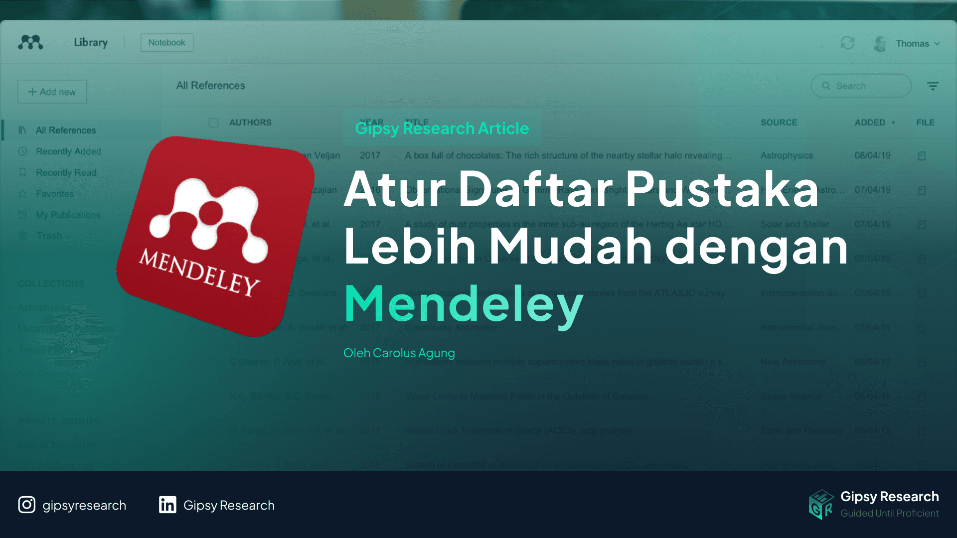 Thumbnail Atur Daftar Pustaka Lebih Mudah dengan Mendeley