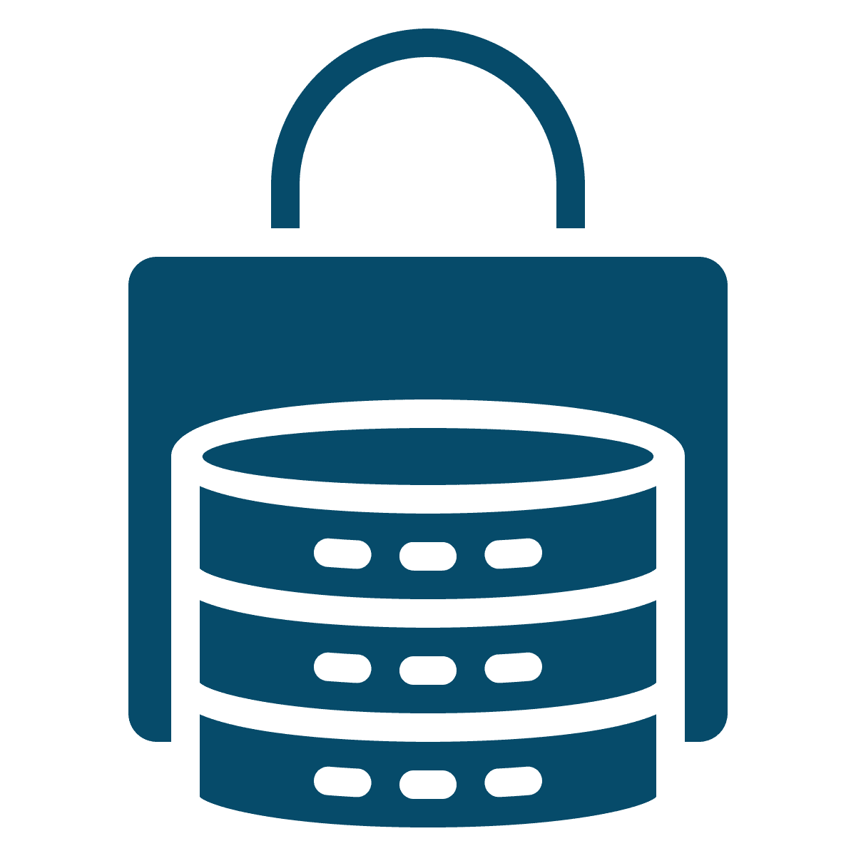 secure analytics icon for data analytics in healthcare consulting