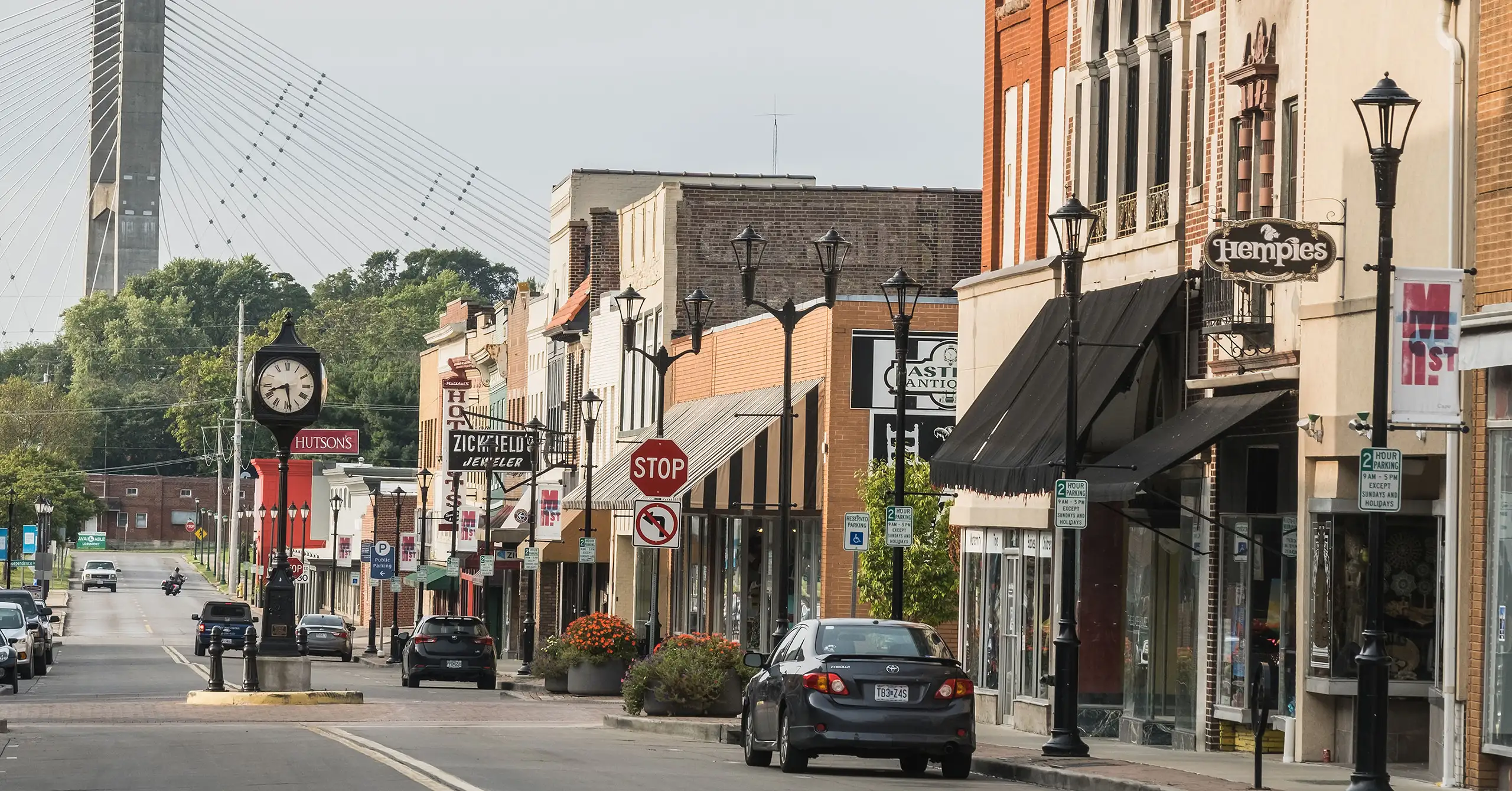 Photograph of Main Street in downtown Cape Girardeau, Missouri