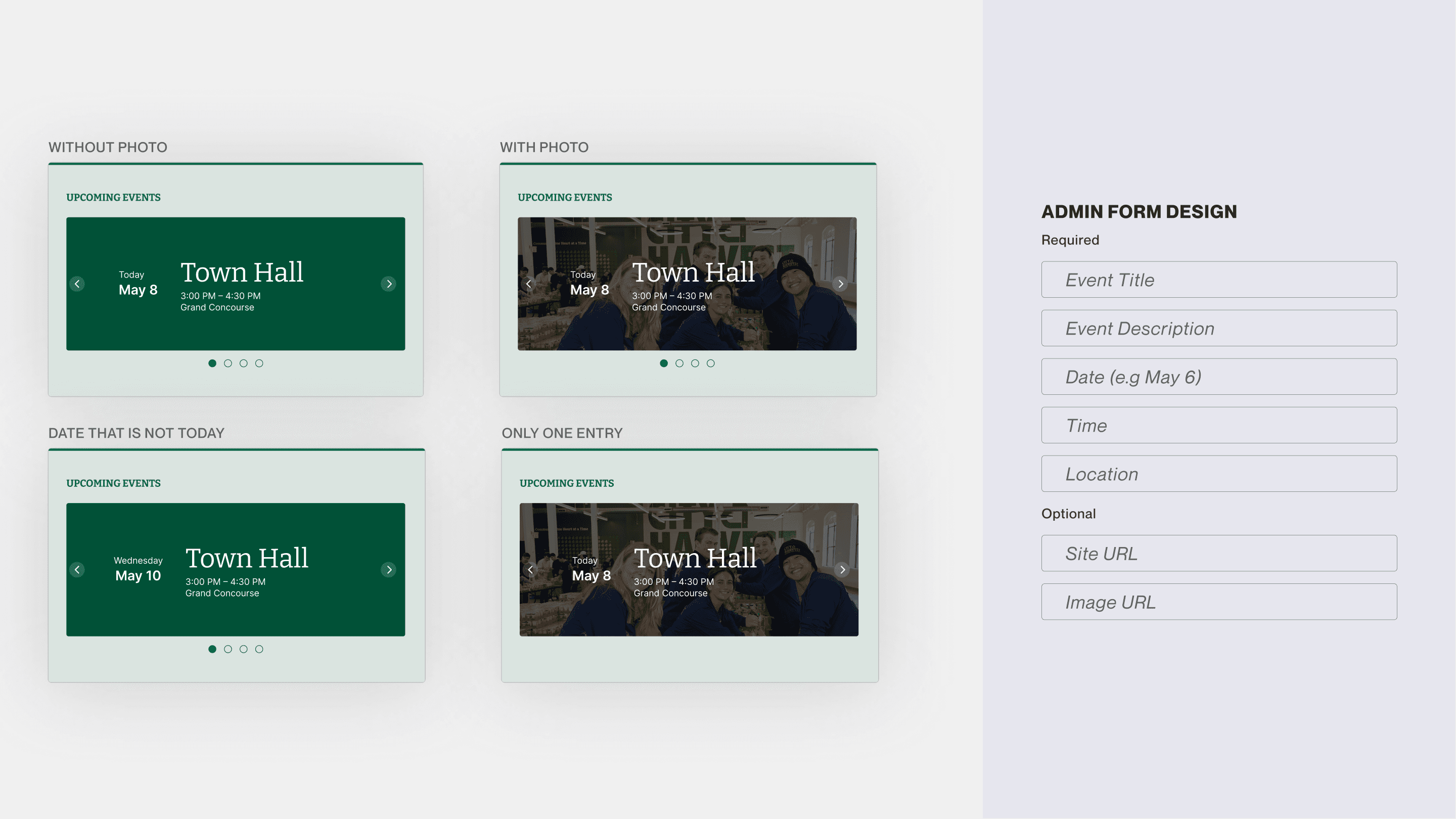 Final carousel design