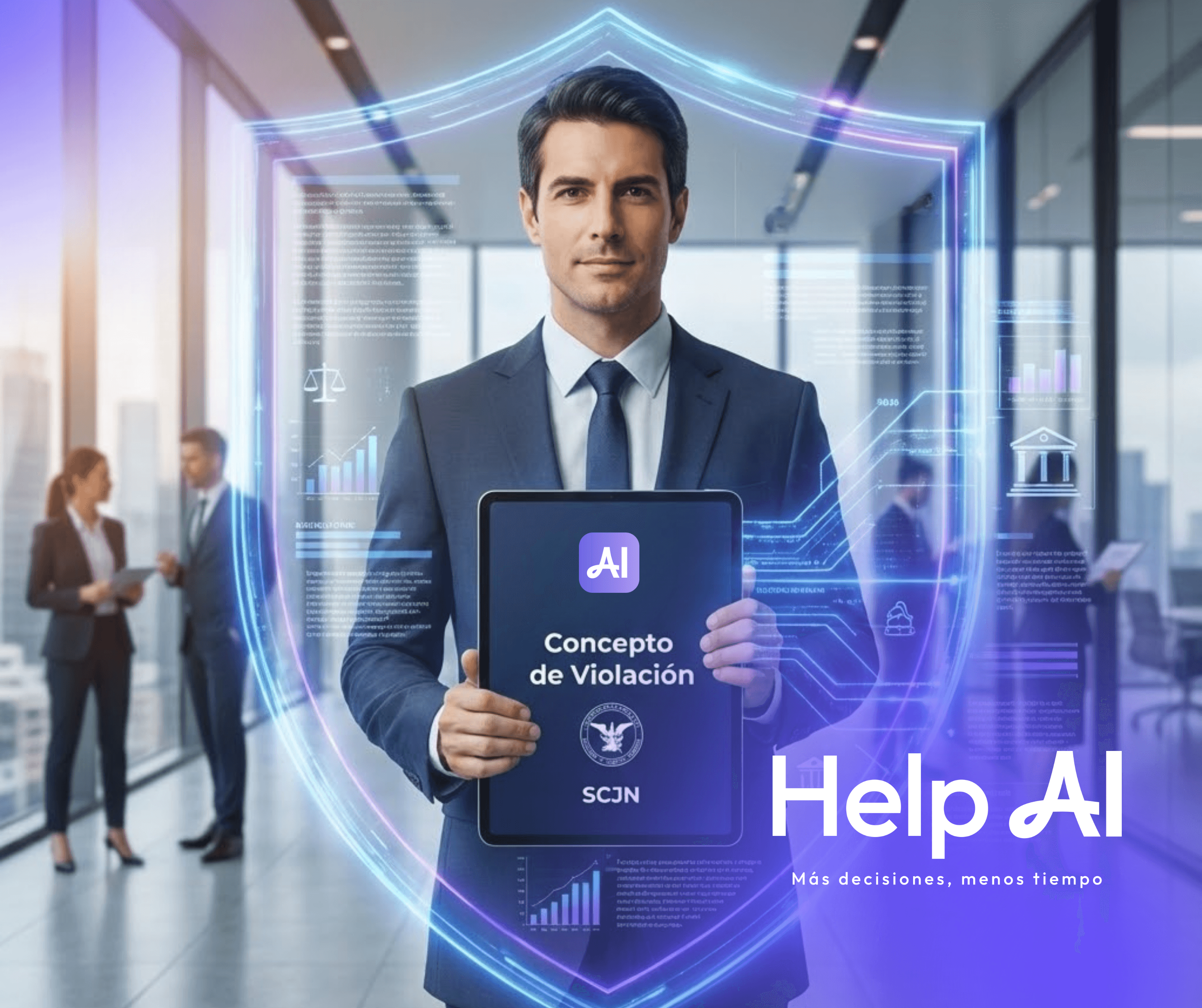 Cómo la IA optimiza la redacción de conceptos de violación