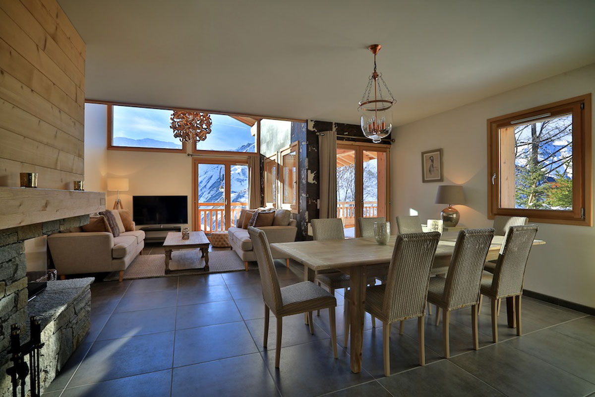 Chalet Aphylla - dining area