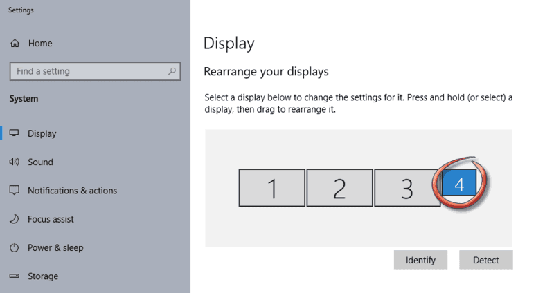 Additional Monitor DeskIn
