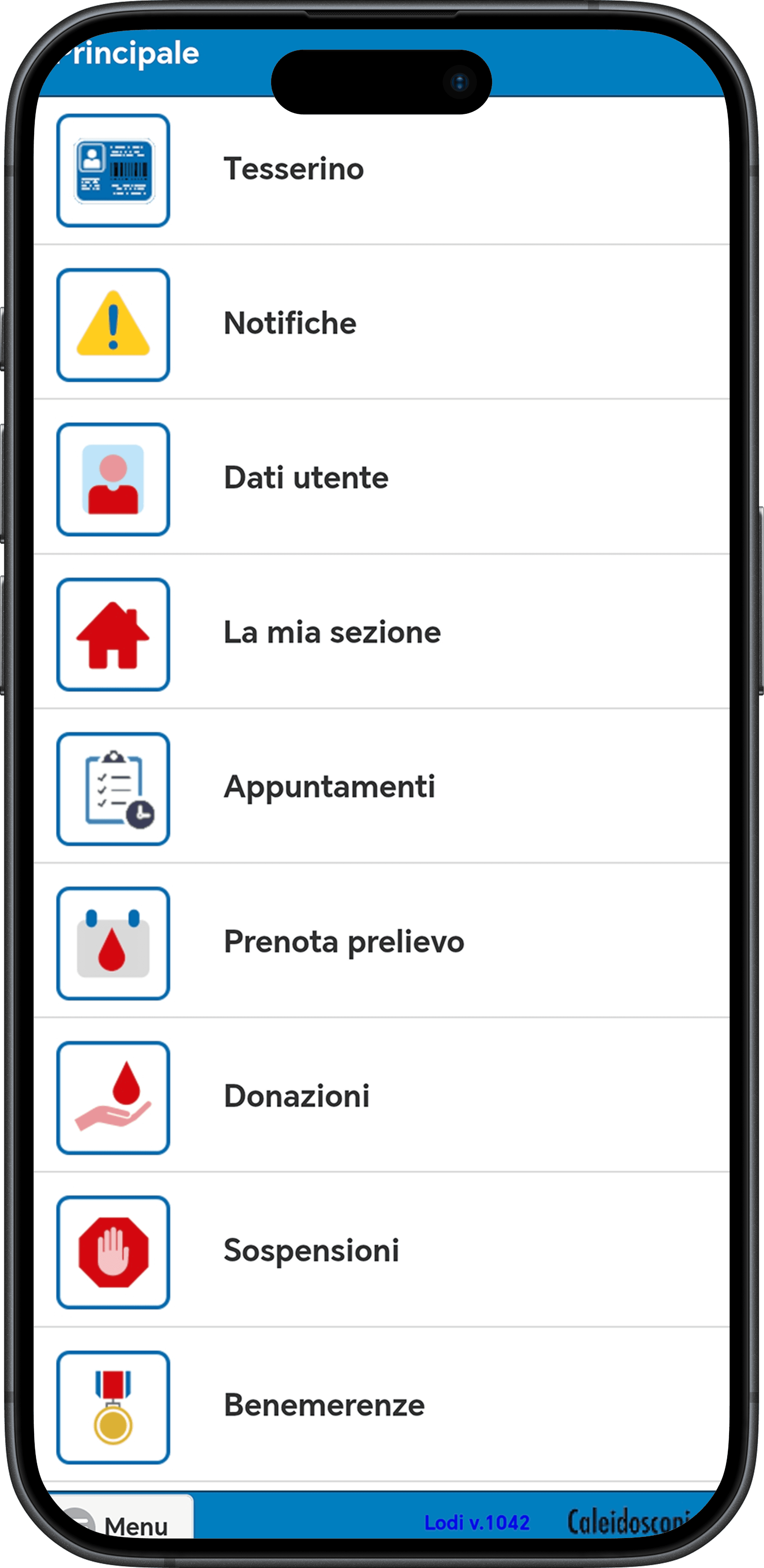 Box with personas' features