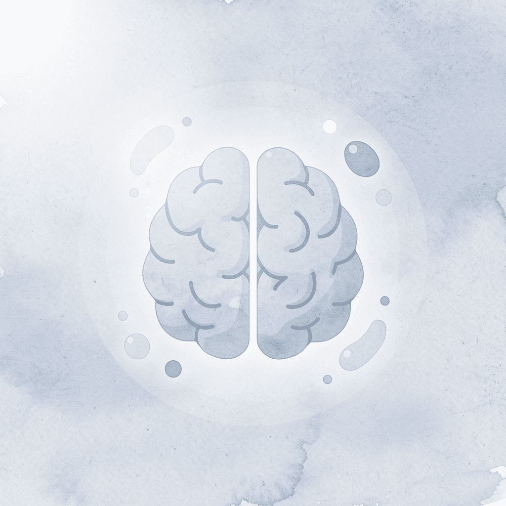 Brain icon representing psychological breakdown in trading - Scalping Futures