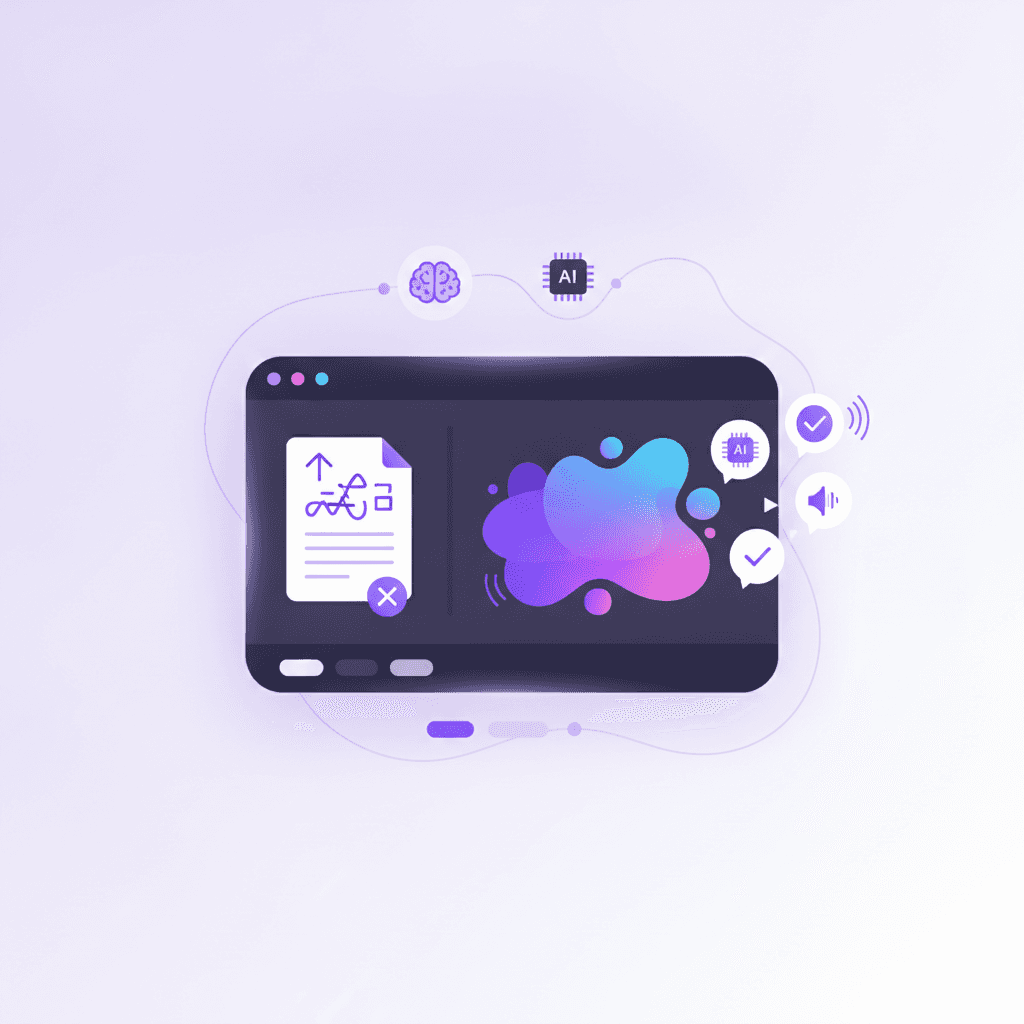 Penseum's live AI tutor drawing interactive diagrams and guiding an ADHD student through a complex problem step-by-step.