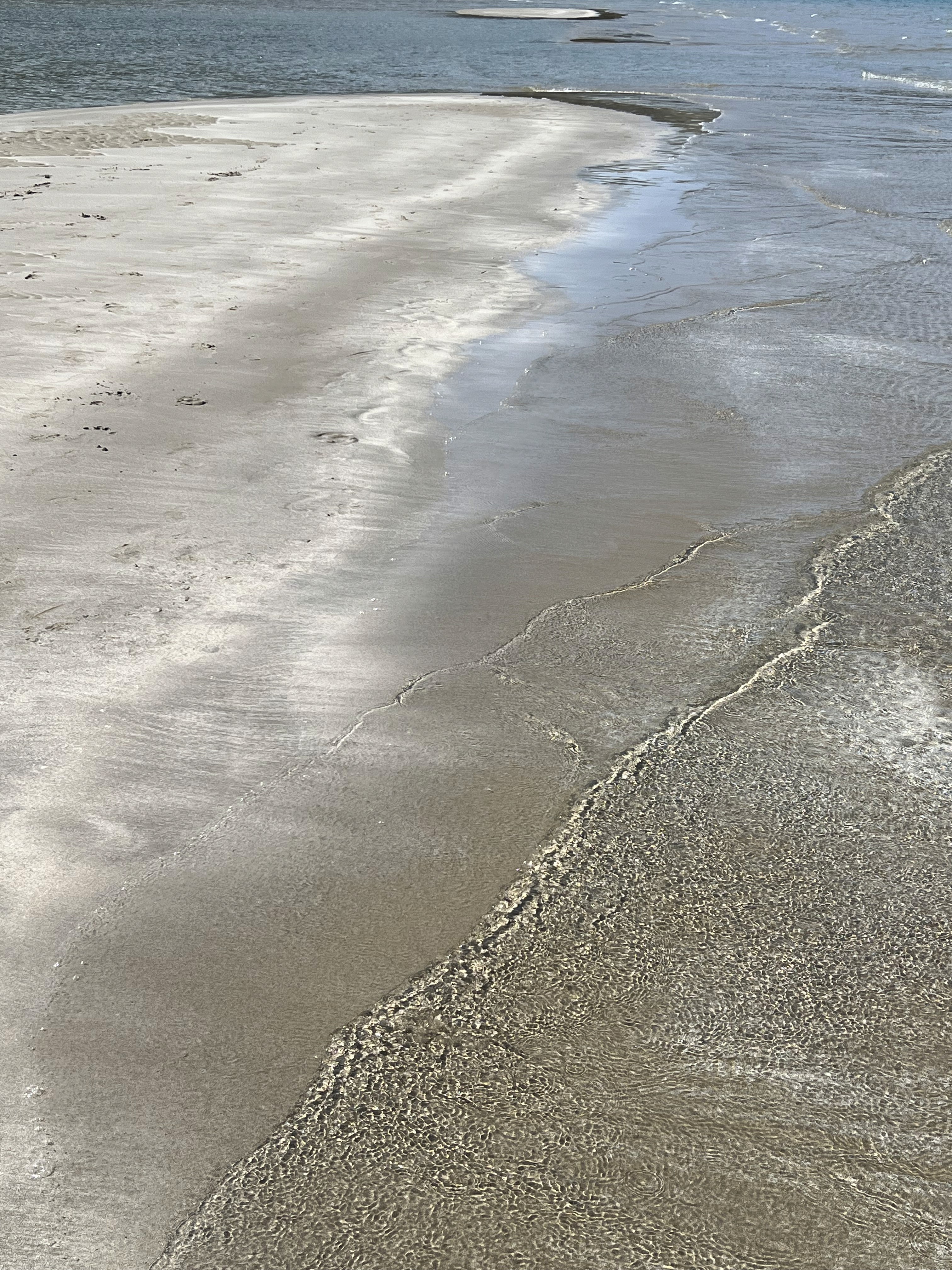 blue sky and white clouds over the sea