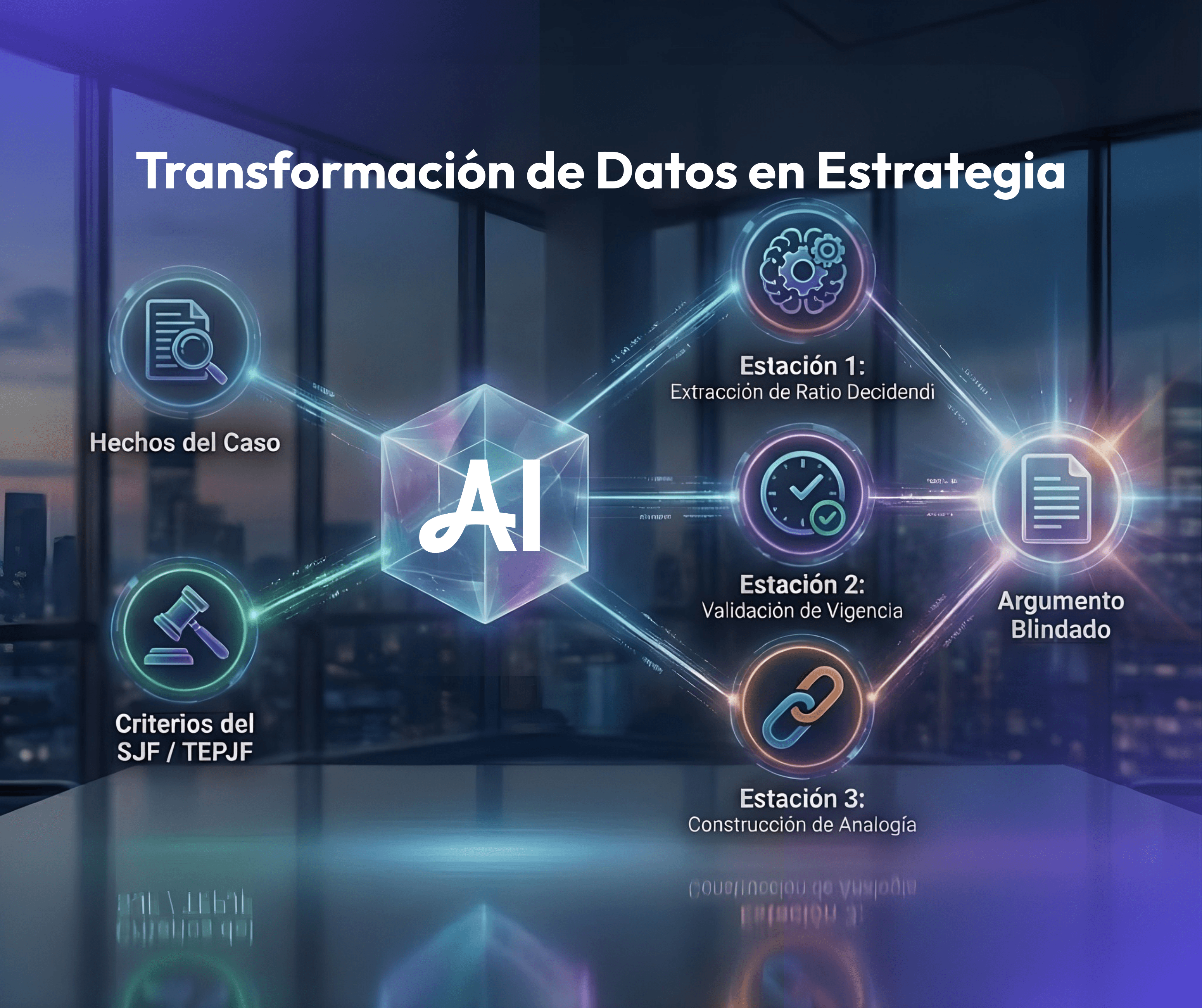 Uso estratégico de tesis y jurisprudencia en litigio