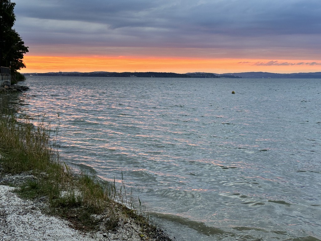 Bodensee Sonnenuntergang Horizont