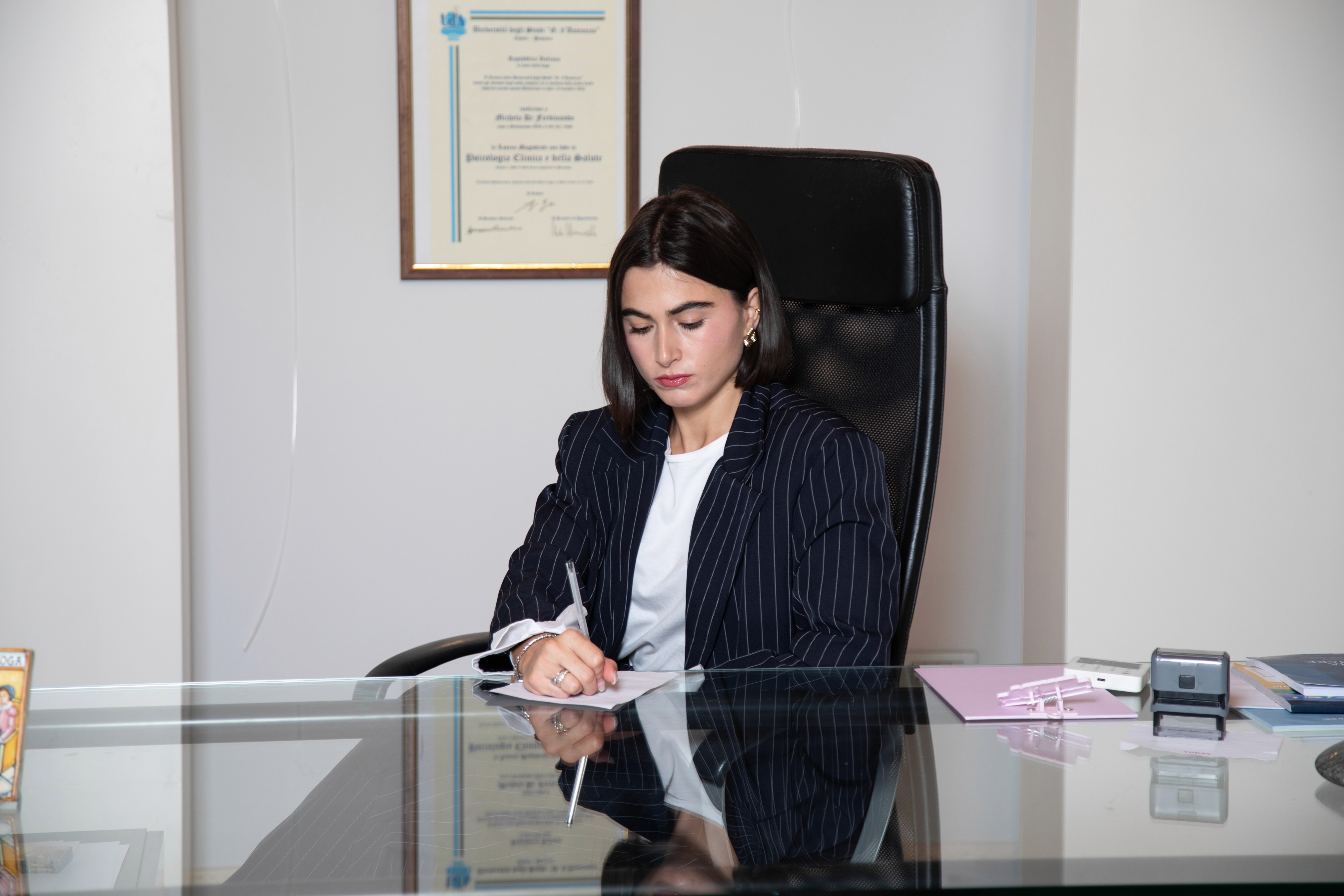 Athlete winning a race