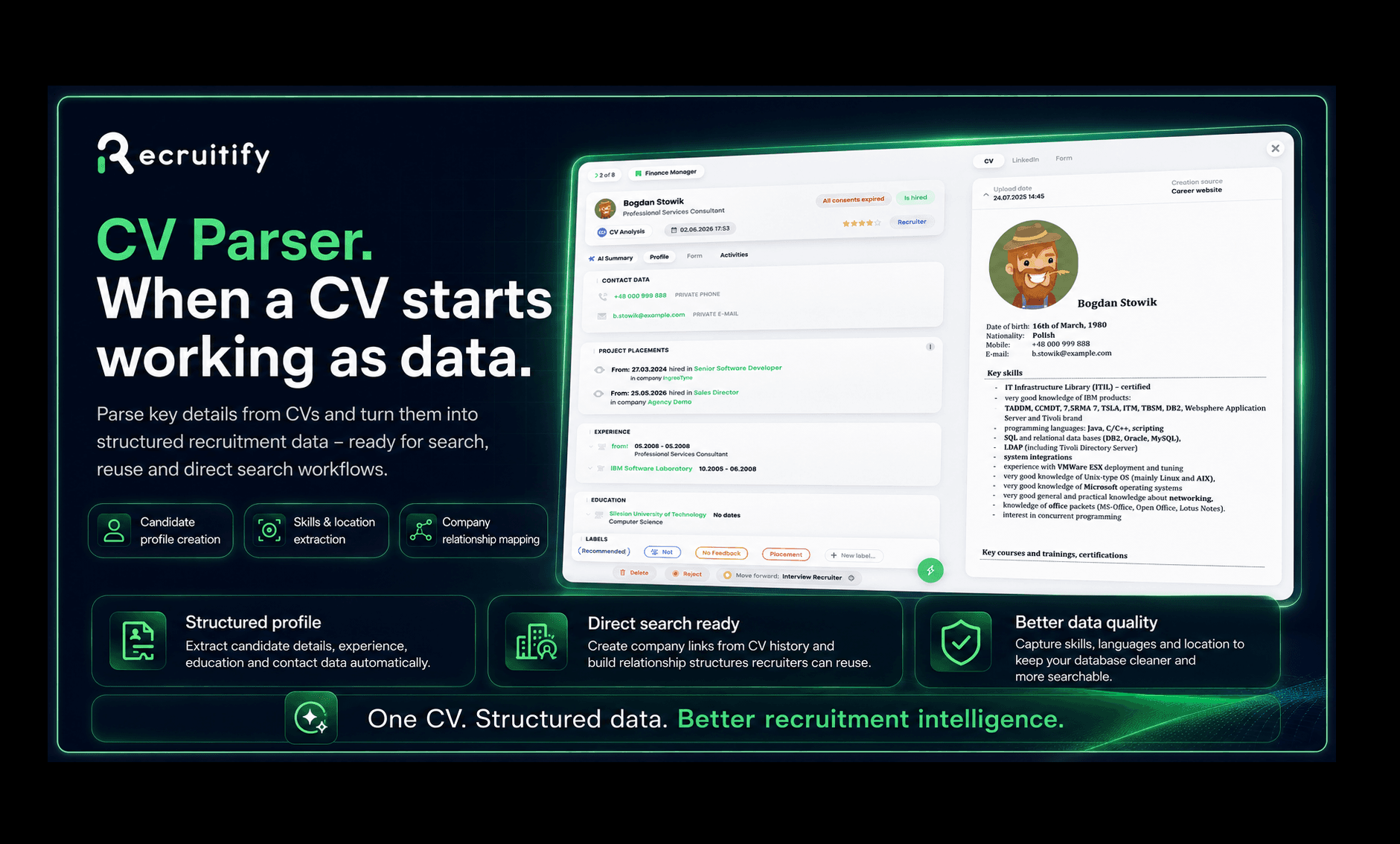 cv parser