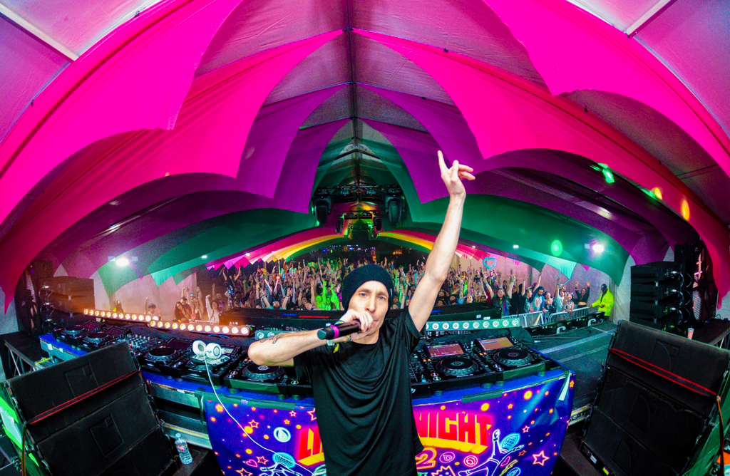 Mixing buttons in a recording studio