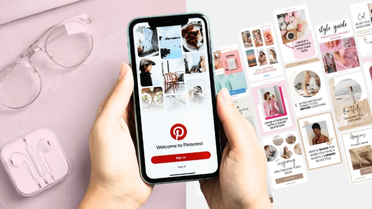 pinterest login page