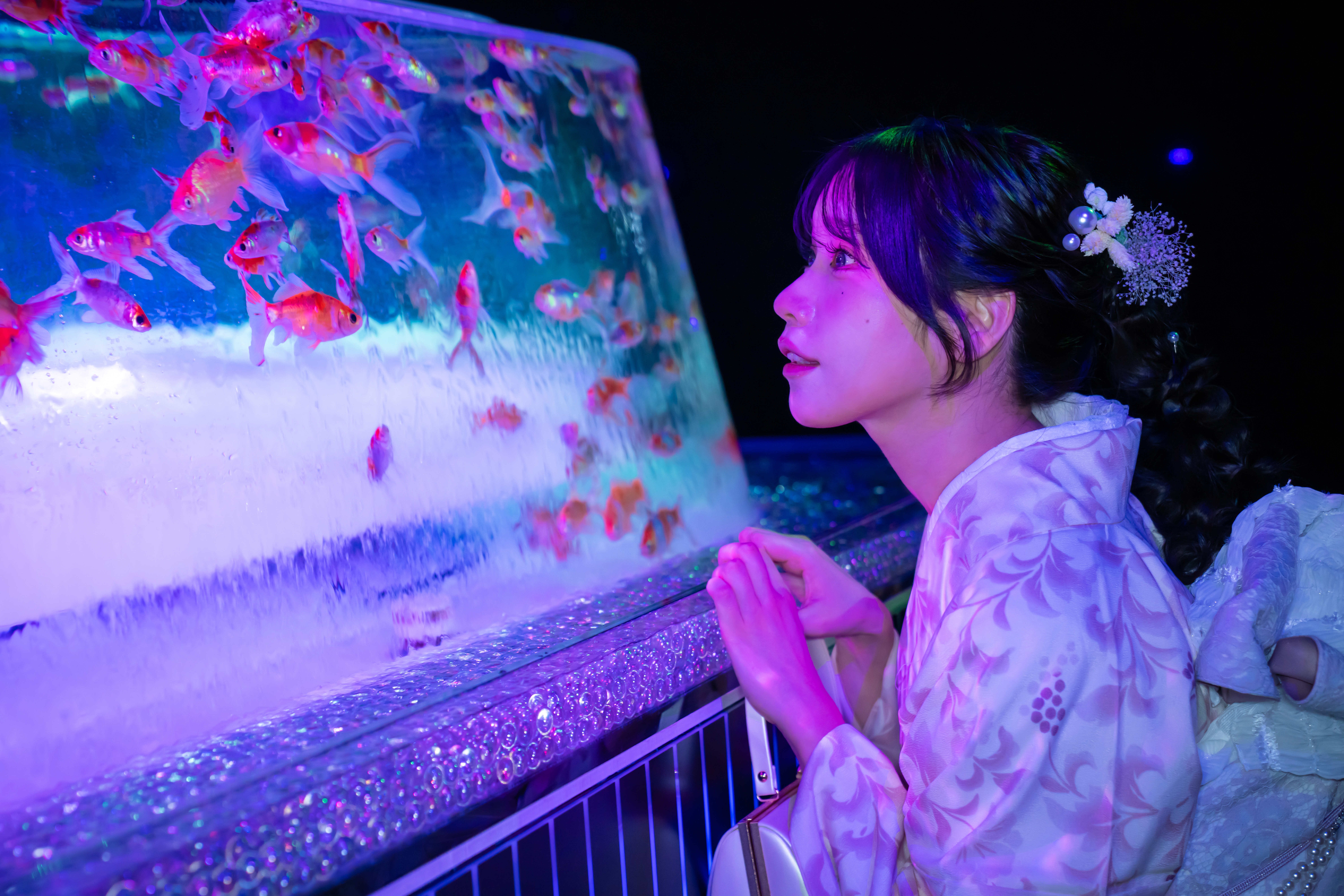 動き出す浮世絵展　写真