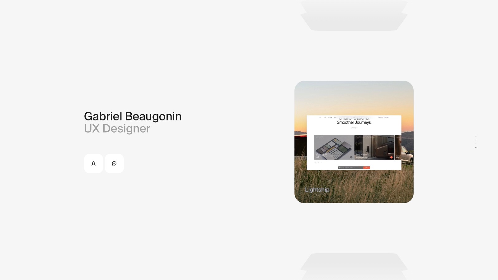 Gabriel Beaugonin UX Designer