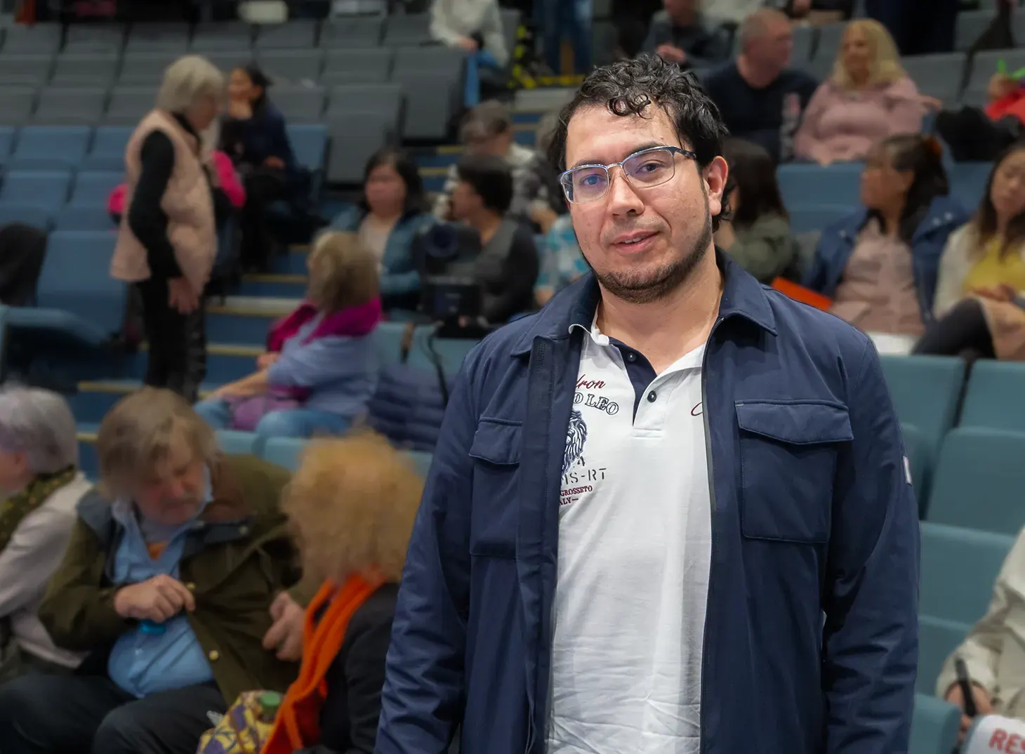 Bilde av legen Vladir Benitze Insfram som ble helbredet momentant under et møte med Svein-Magne i Oslo.