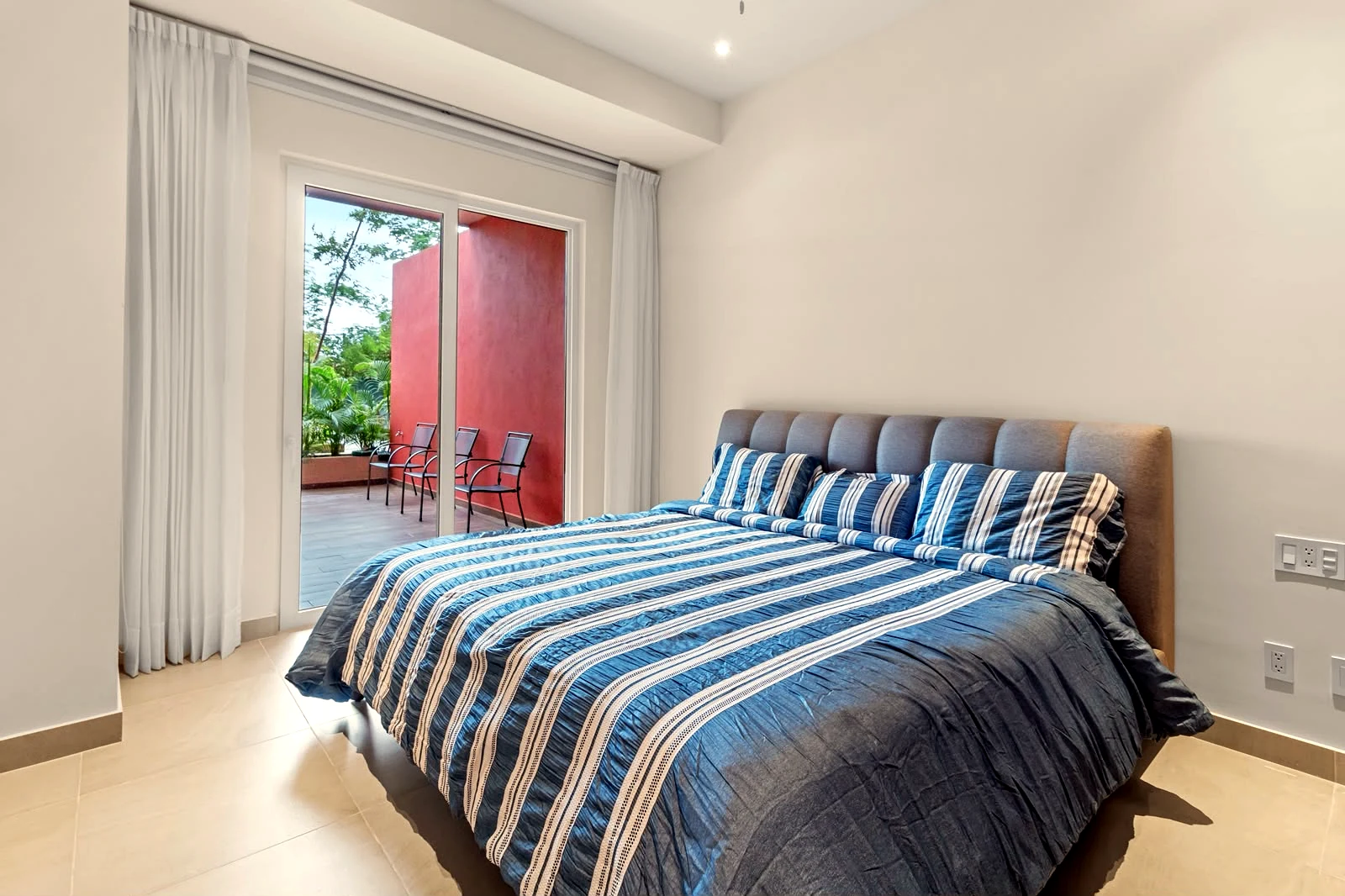 Recámara del Departamento D’Toscana Residencial en Puerto Vallarta