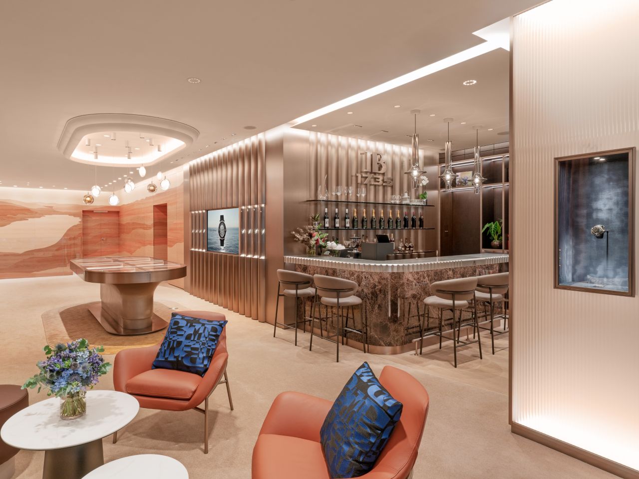 Blancpain lounge flagship design 