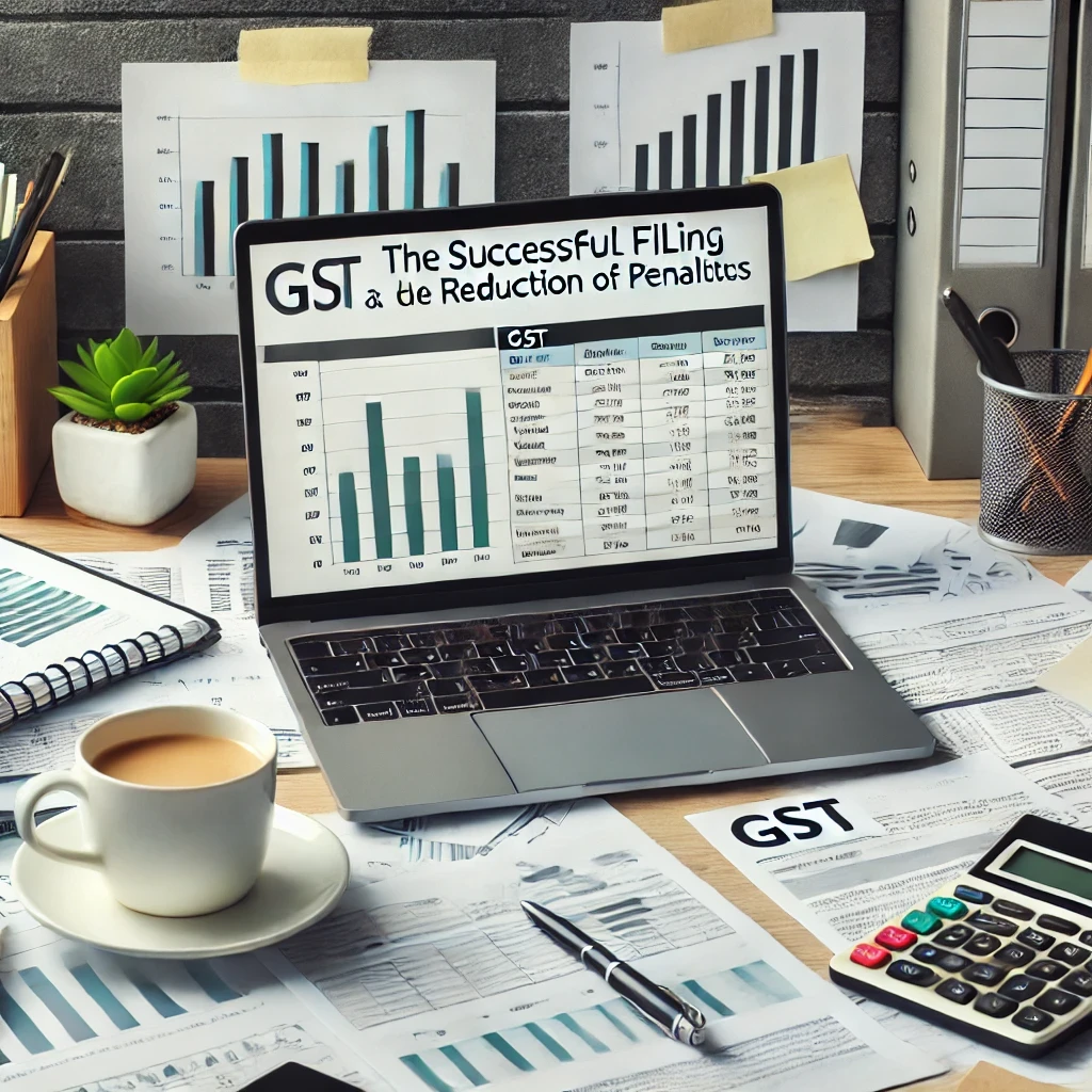 GST Filing and Penalty Reduction for a Manufacturing Client