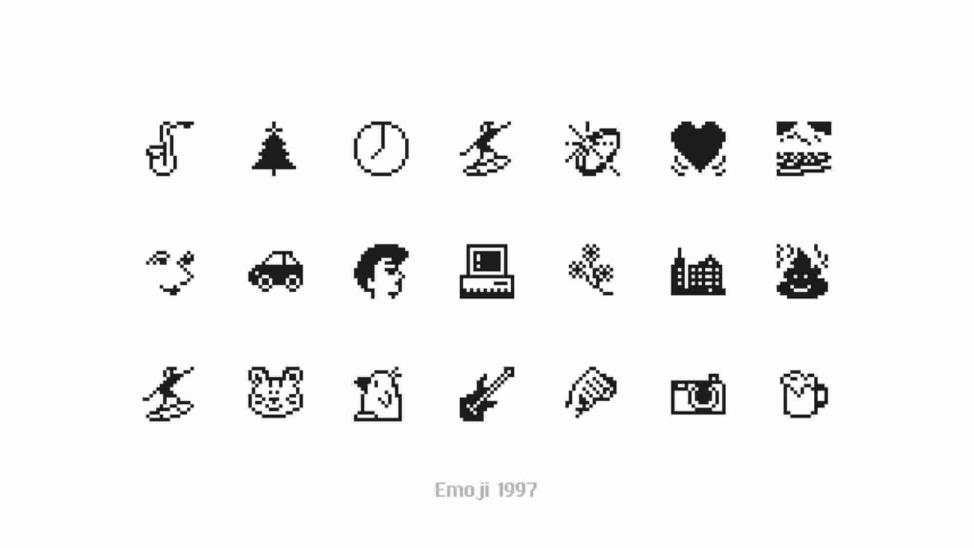 Softbank Emoji 1997