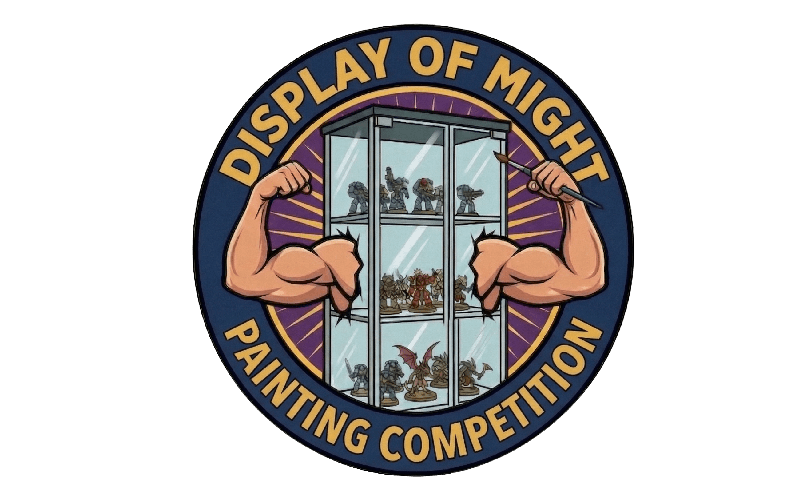 Display of Might Logo